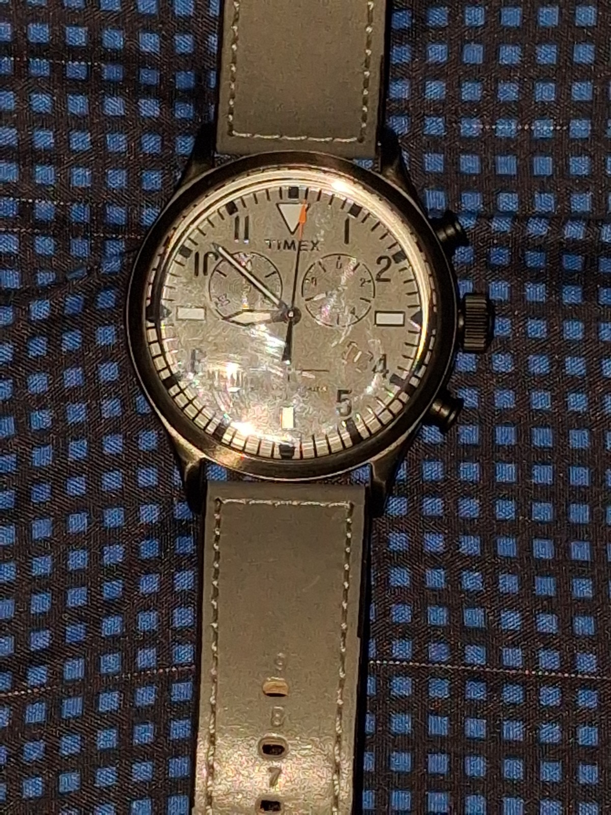 TIMEX TW2R13200 TODD SNYDER WATERBURY CHRONO GREY
