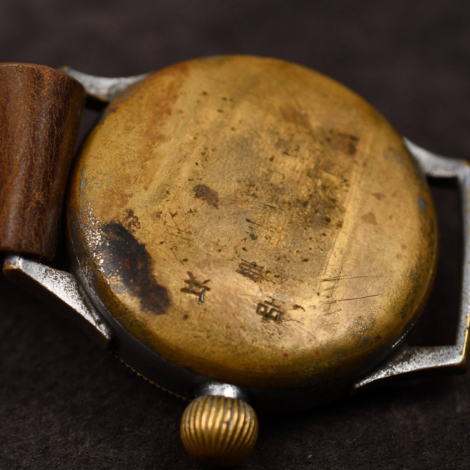 Seikosha Tensoku 1940’s Japanese Military Issued Pilot Aviator 48mm Manual Wind