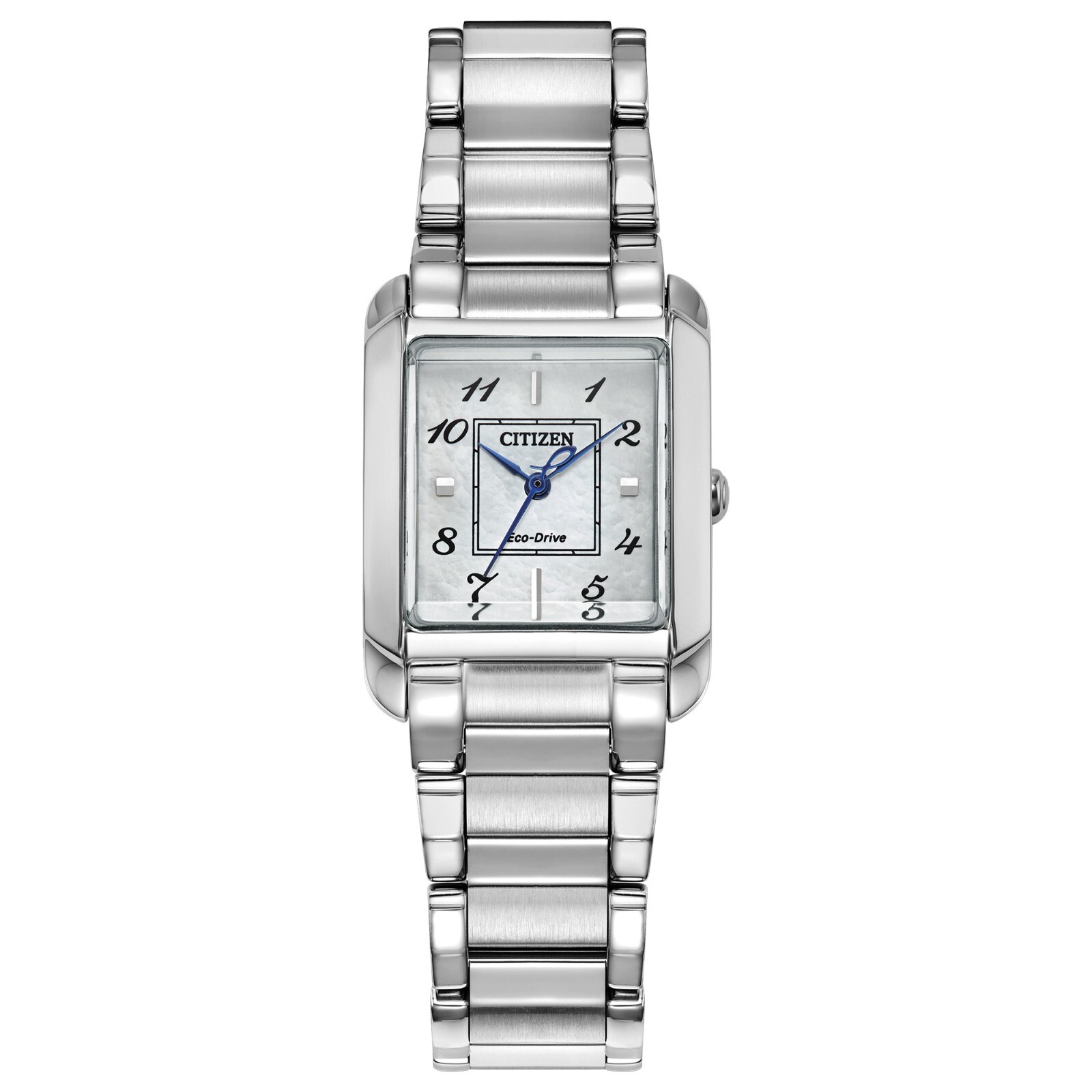 Citizen Women’s Classic Eco-Drive Silver Stainless Steel Watch 22 MM EW5600-52D