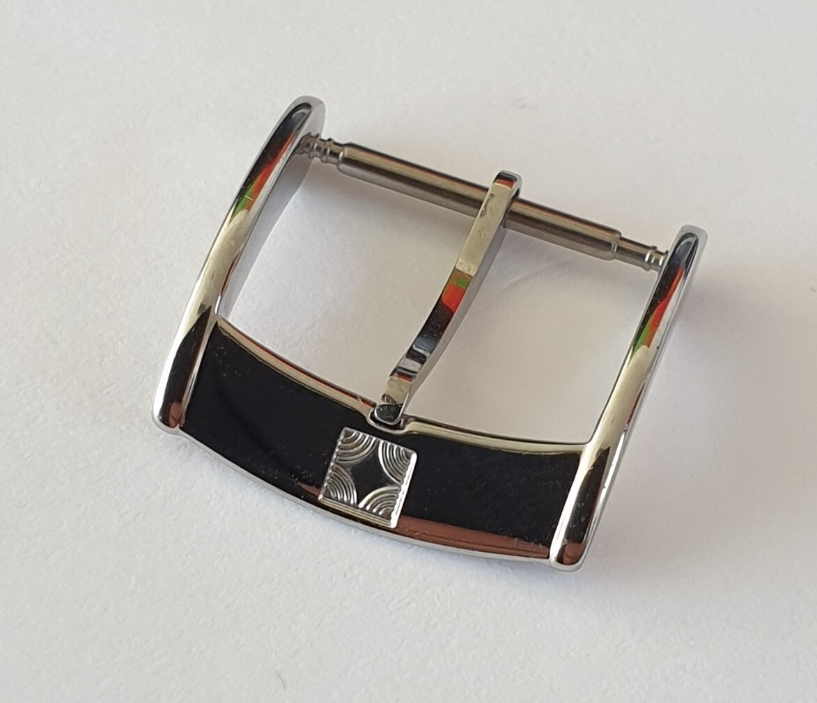 Zenith 16mm buckle genuine Stainless Steel Unused complete