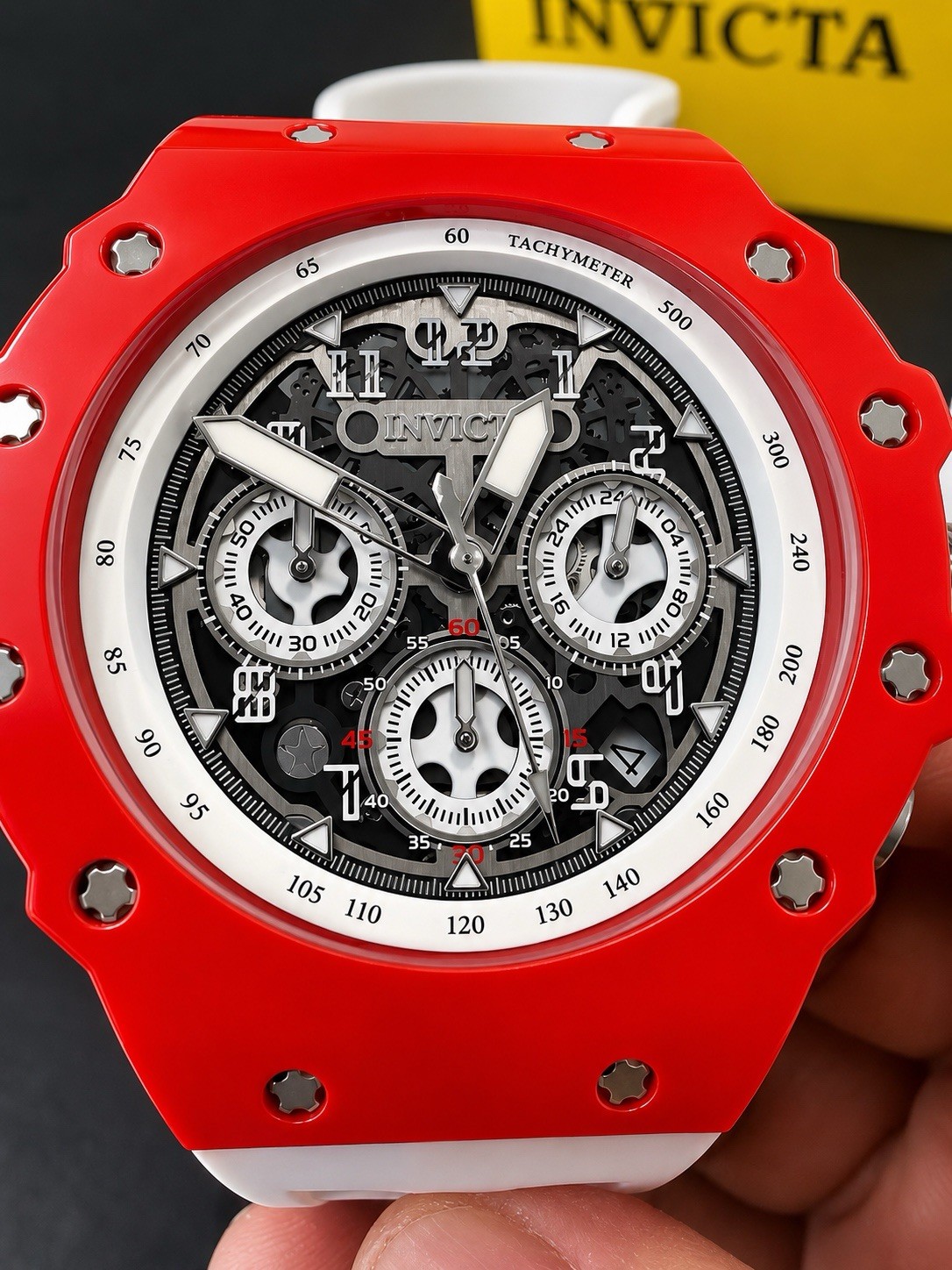 Invicta Racing Vaulthan Vaulthan Men’s Watch – 44mm. White (69647)