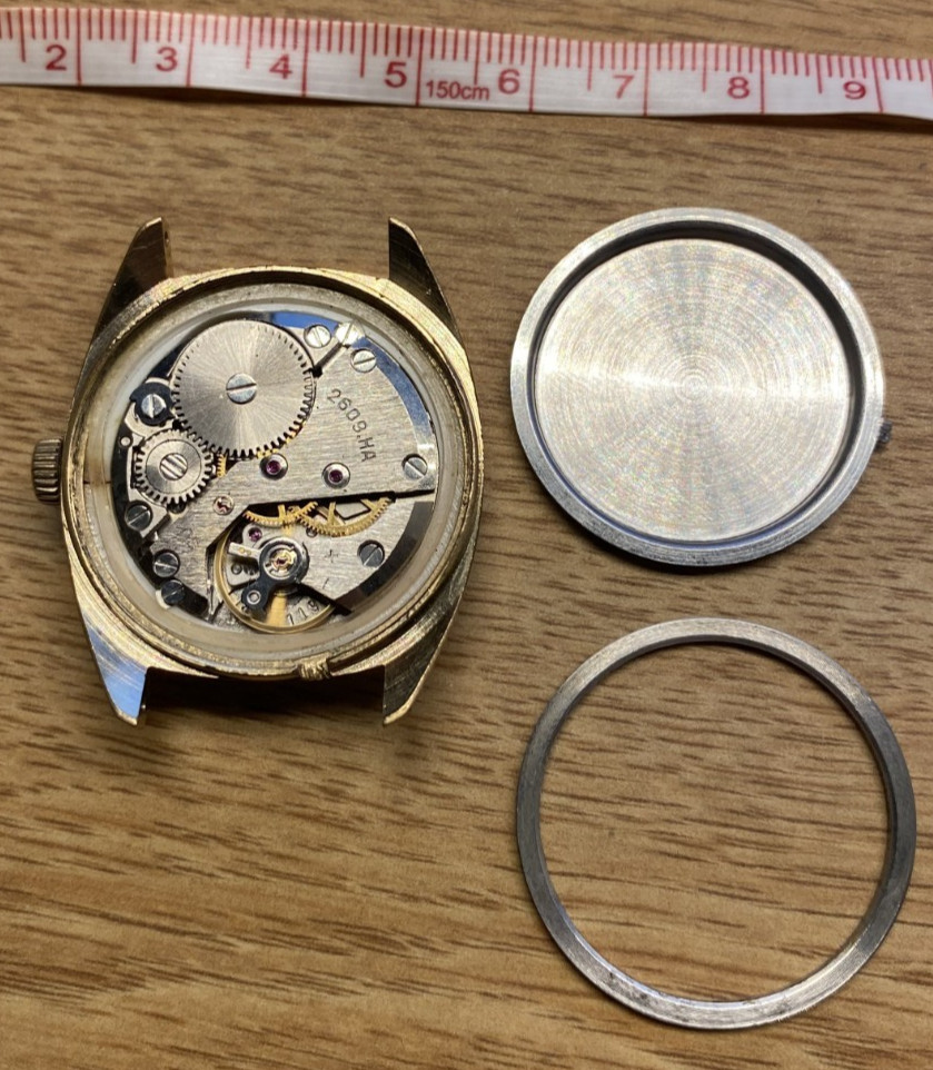 Vintage Cardinal 19 Jewels Mechanical Watch Raketa 2609.HA Soviet USSR Running