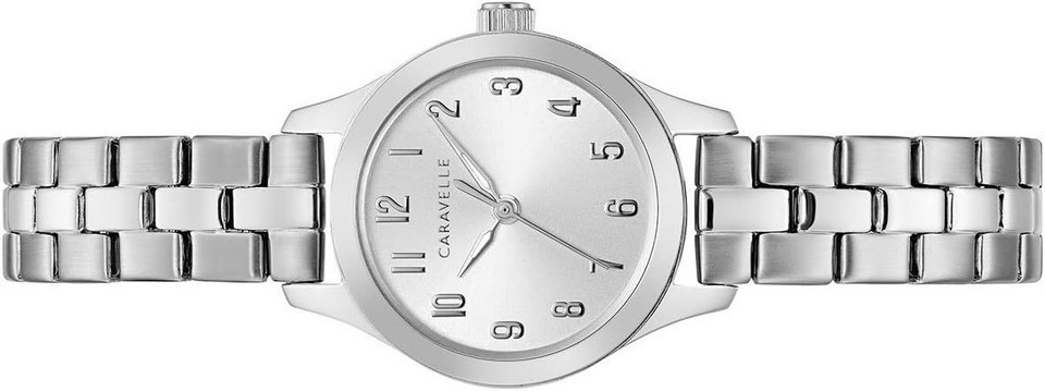 Caravelle By Bulova Women’s Classic Stainless Steel Quartz Watch 43L209