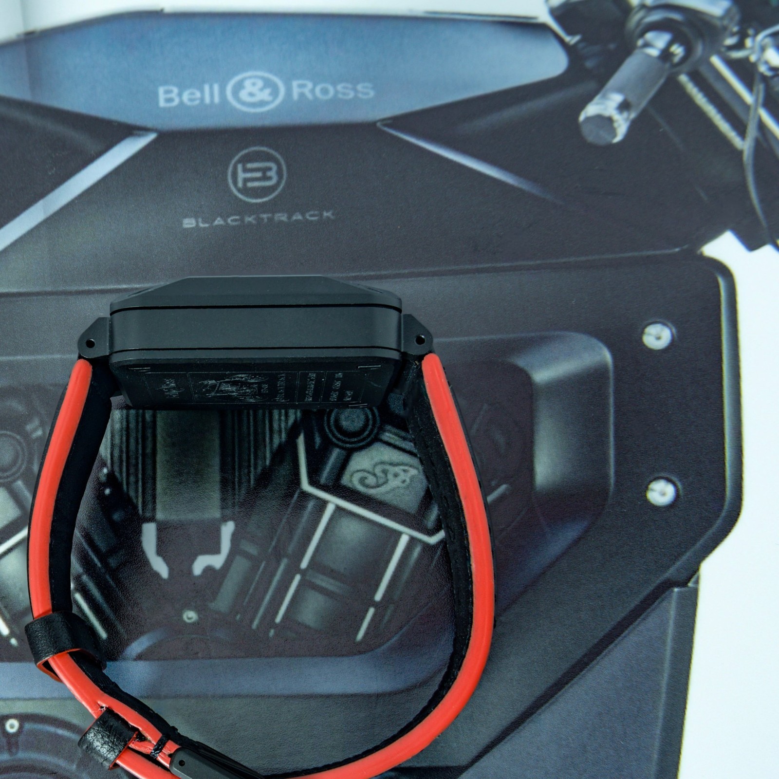 Bell & Ross BR03 Chrono Blacktrack BR0394-BTR-Ce/SCA