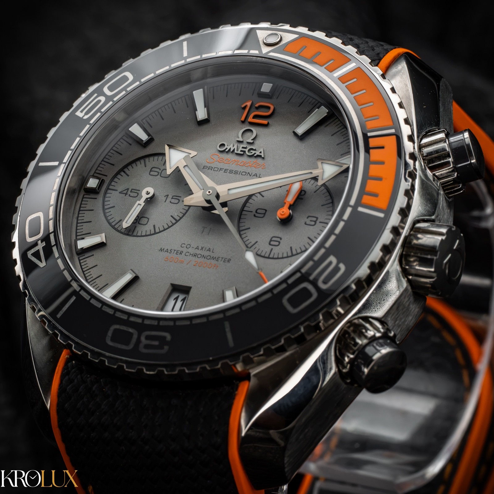 Omega Seamaster Planet Ocean 600M Co-Axial Master Chronometer Chronograph 45.5mm