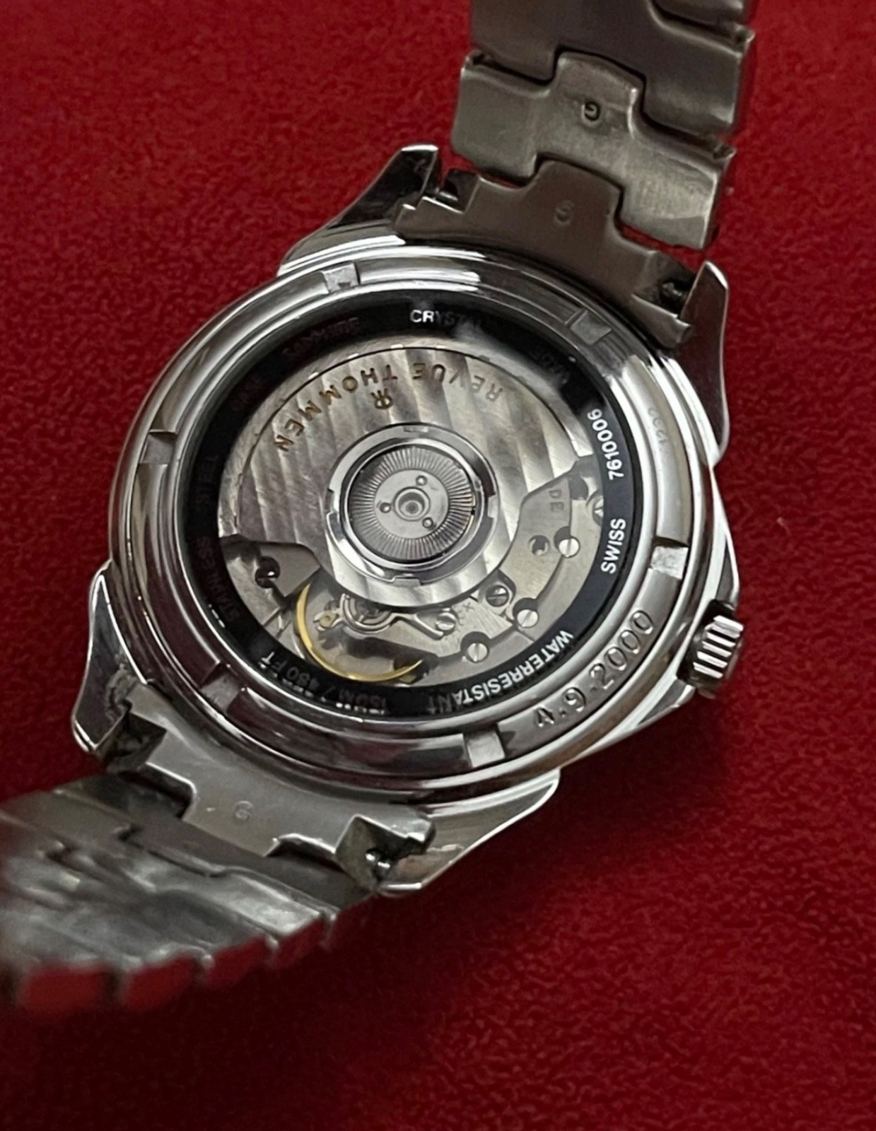 Vintage Automatic Diver Men’s Watch 150M REVUE THOMMEN STREAMLINE ETA 2892-2