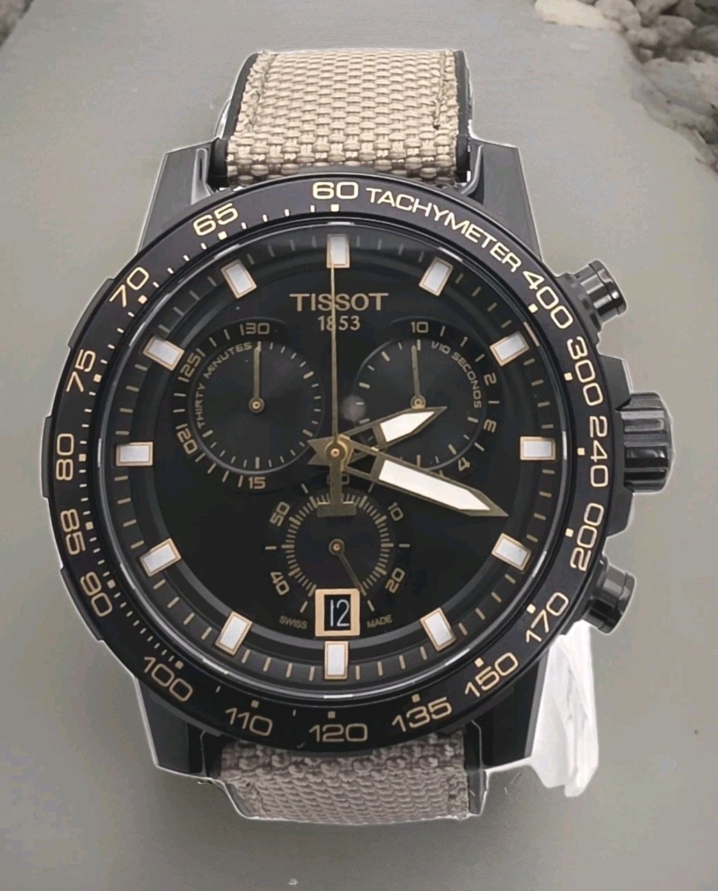 Tissot Supersport Chronograph Quartz Black Dial Men’s Watch T125.617.37.051.01