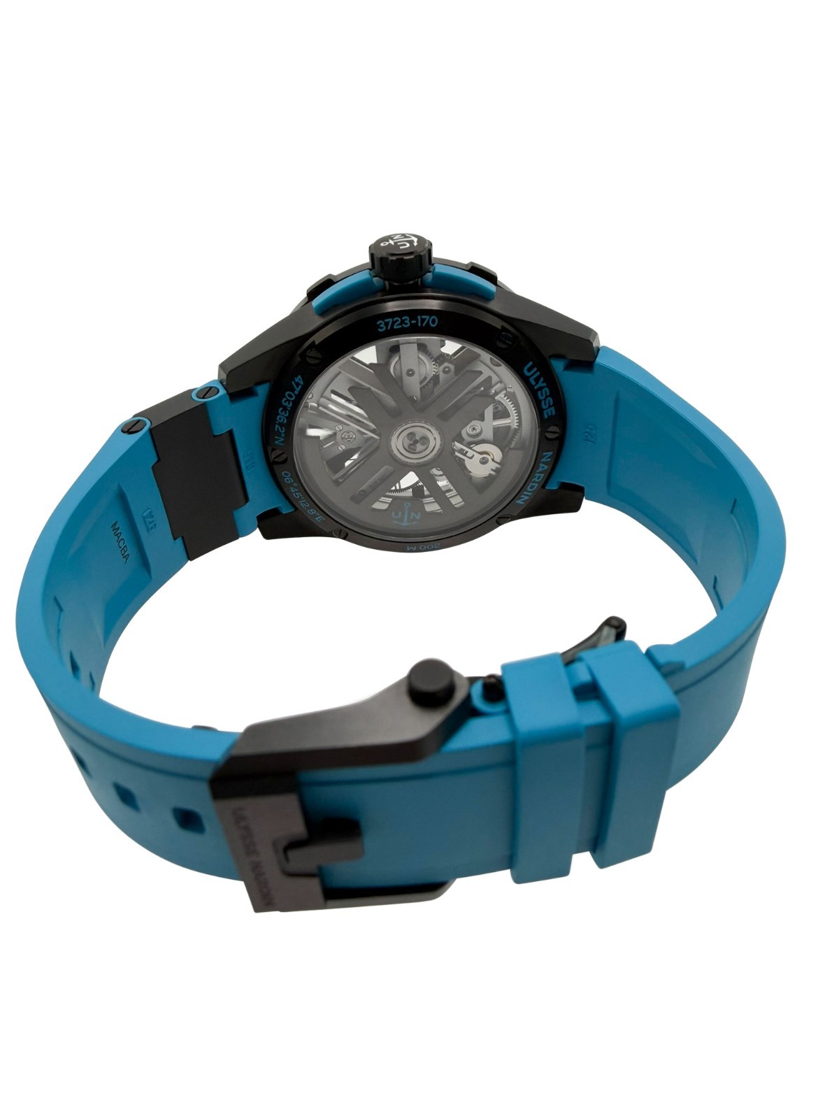 Ulysse Nardin Diver X Skeleton Azure 3723-170-2B/3A