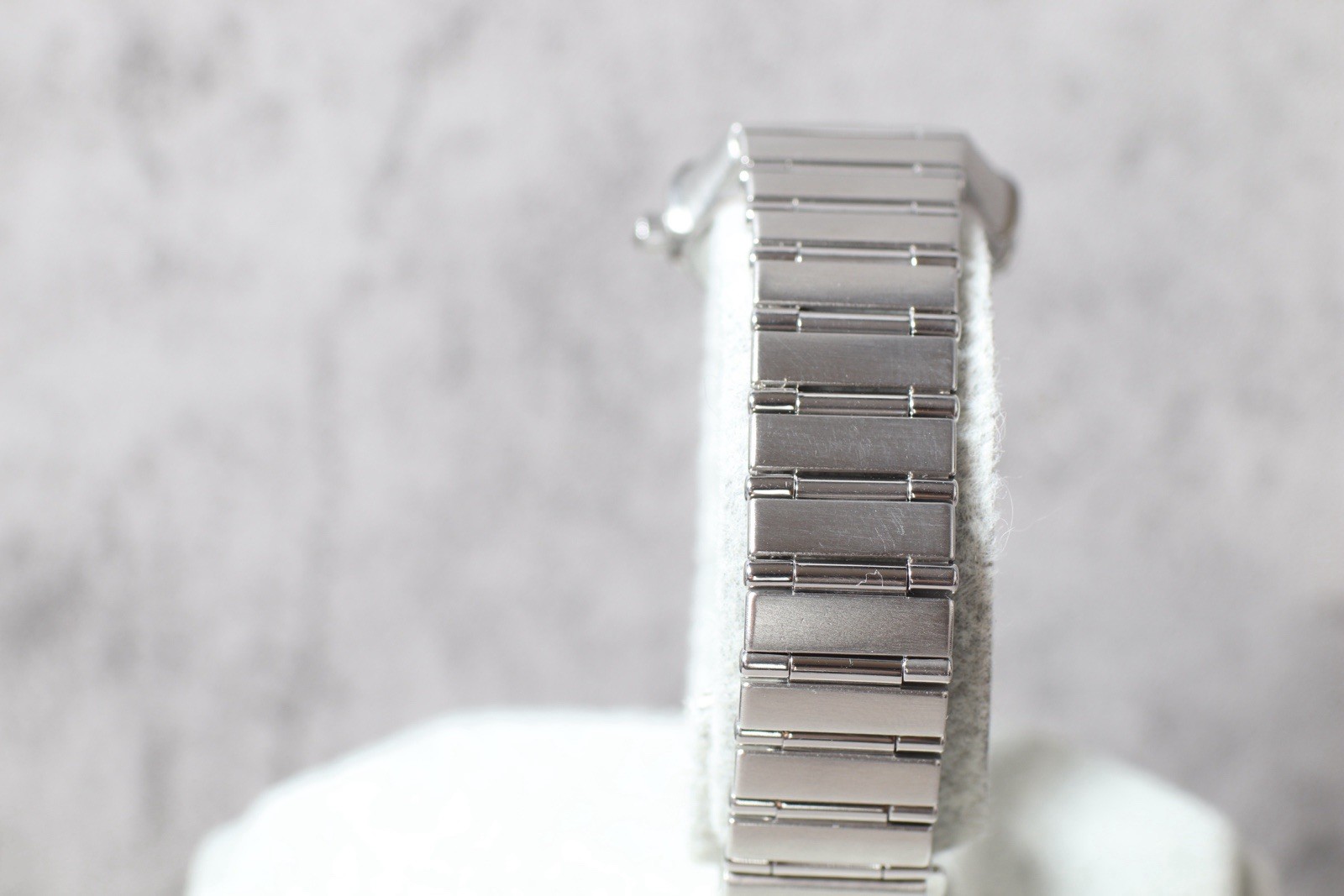 OMEGA Constellation 1572.40 Quartz Stainless Steel Gray Dial Ladies Watch Auth
