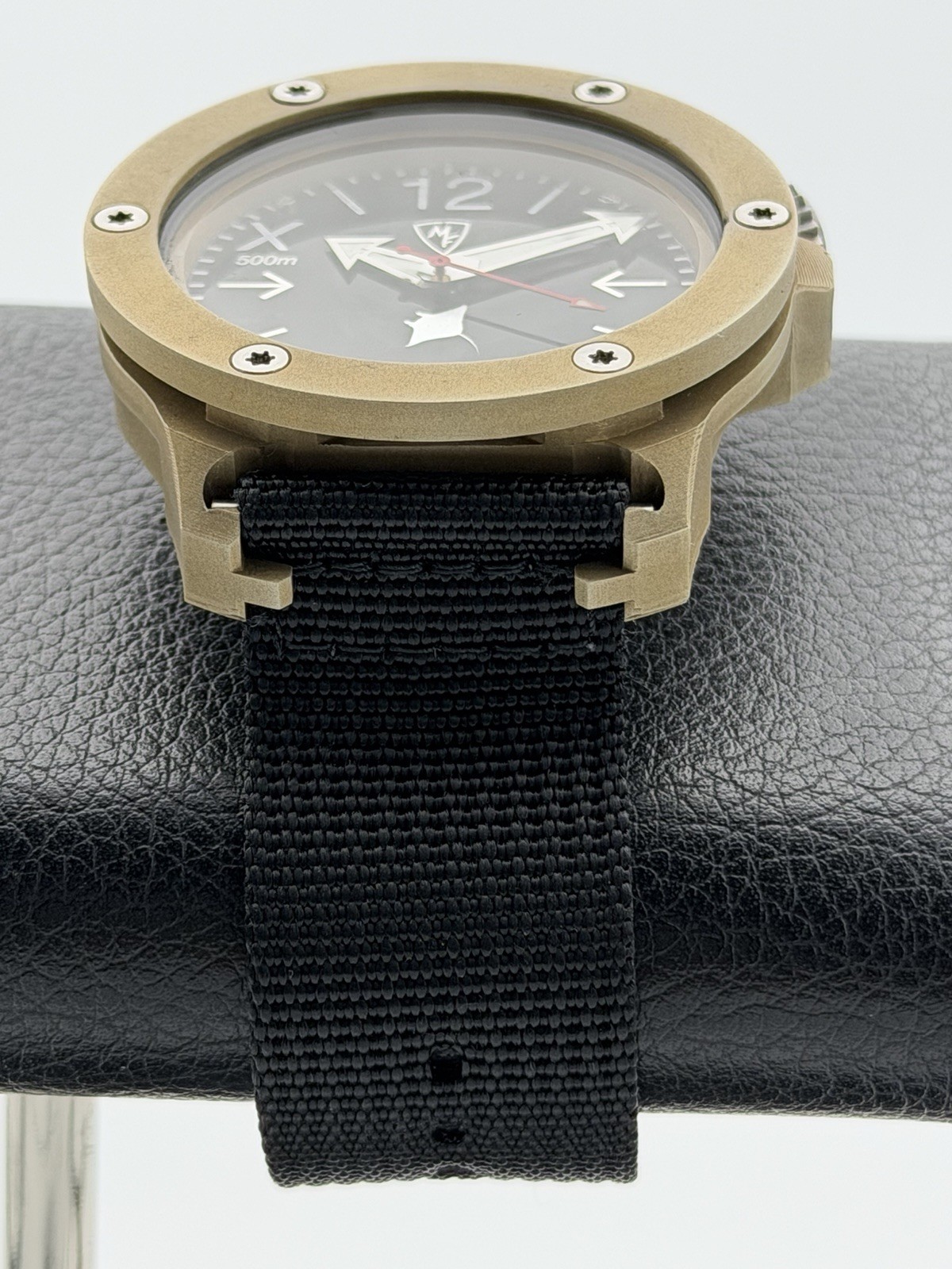 KAVENTSMANN MF HAHALUA ALUMINUM MILITARY DIVER 47MM GERMANY RARE 500M GERMANY