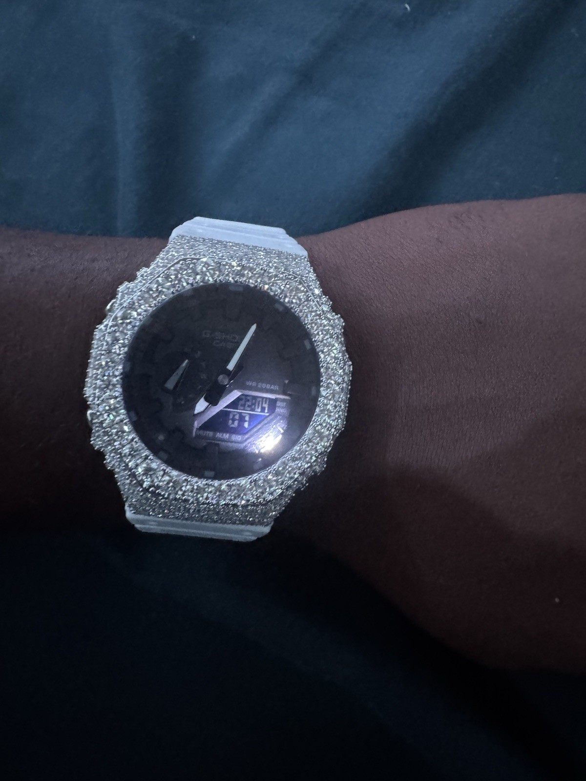 G-SHOCK Analog-Digital Quartz 200m With Custom Bezel
