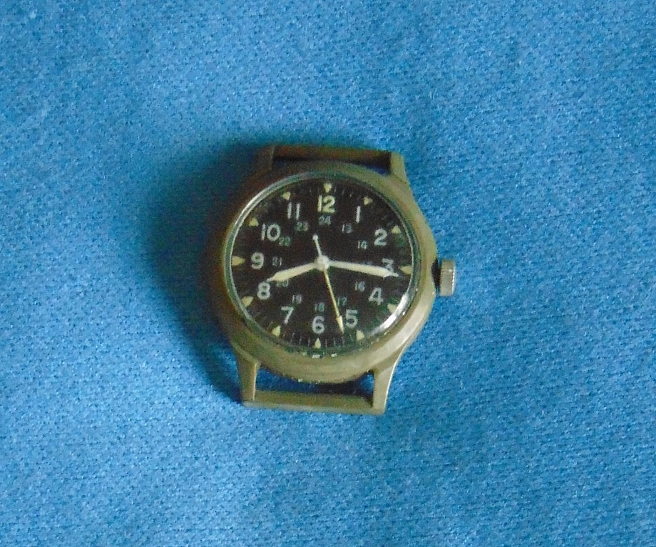 VTG. VIETNAM WAR ERA DATED 1969 BENRUS 46374 WATCH