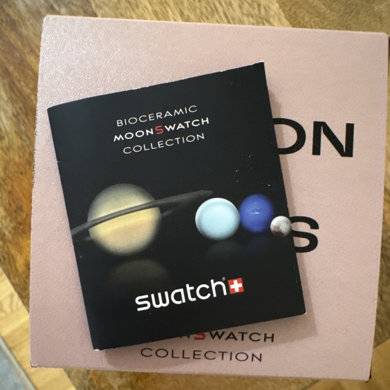 OMEGA x Swatch Speedmaster MoonSwatch Pink/White 42mm Quartz Chronograph