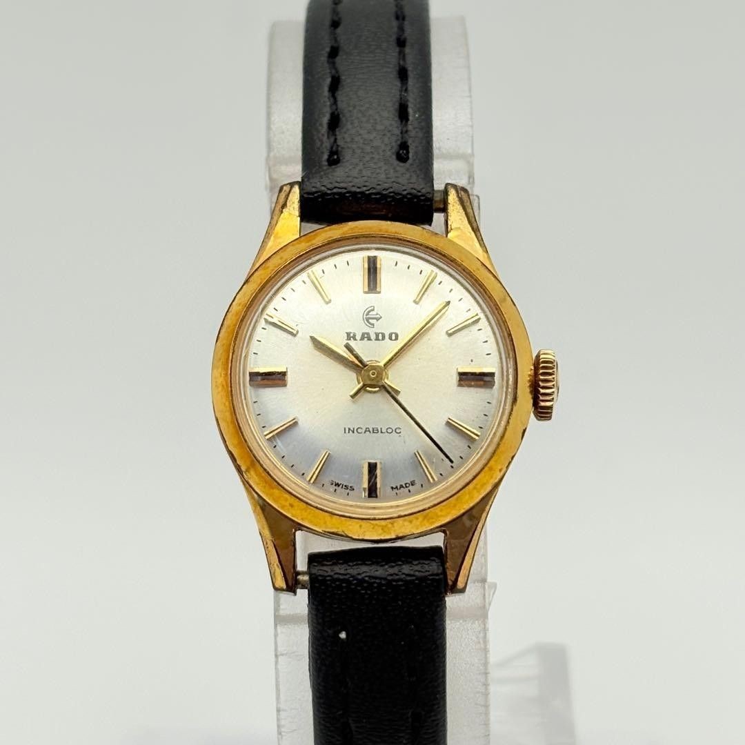 RADO Incabloc 793 Manual Wind Women’s Watch Gold Tone