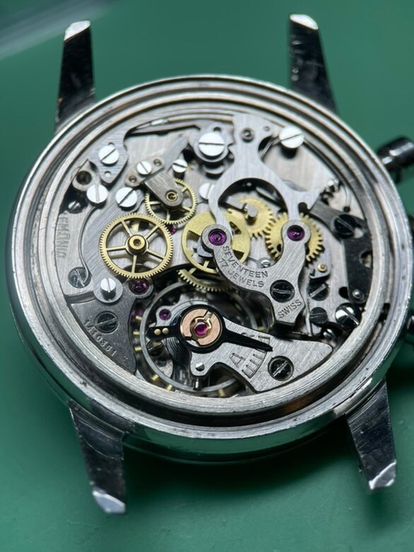 Vintage Lemania 105 Chronograph Caliber 1277 34.5mm Ref. 806-2 *SERVICED*
