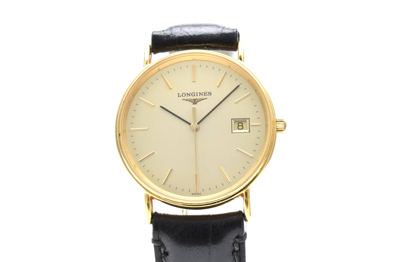 ▶[Near MINT] Longines Grand Classic L4.720.2 33mm Quartz Men Vintage Watch JAPAN