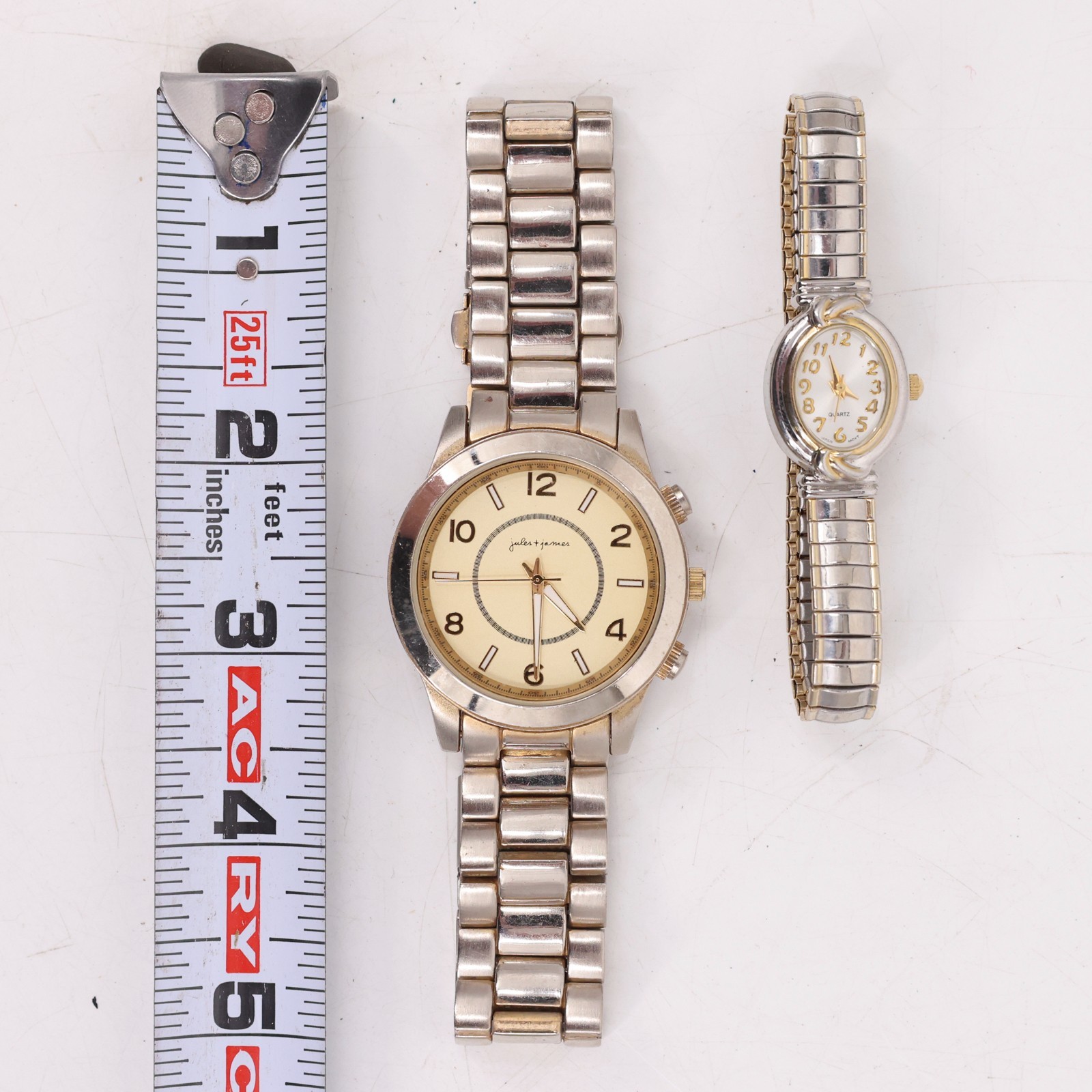 Lot of 23 Assorted Quartz Watches: Timex, Game Time, Ice Star & Geneva