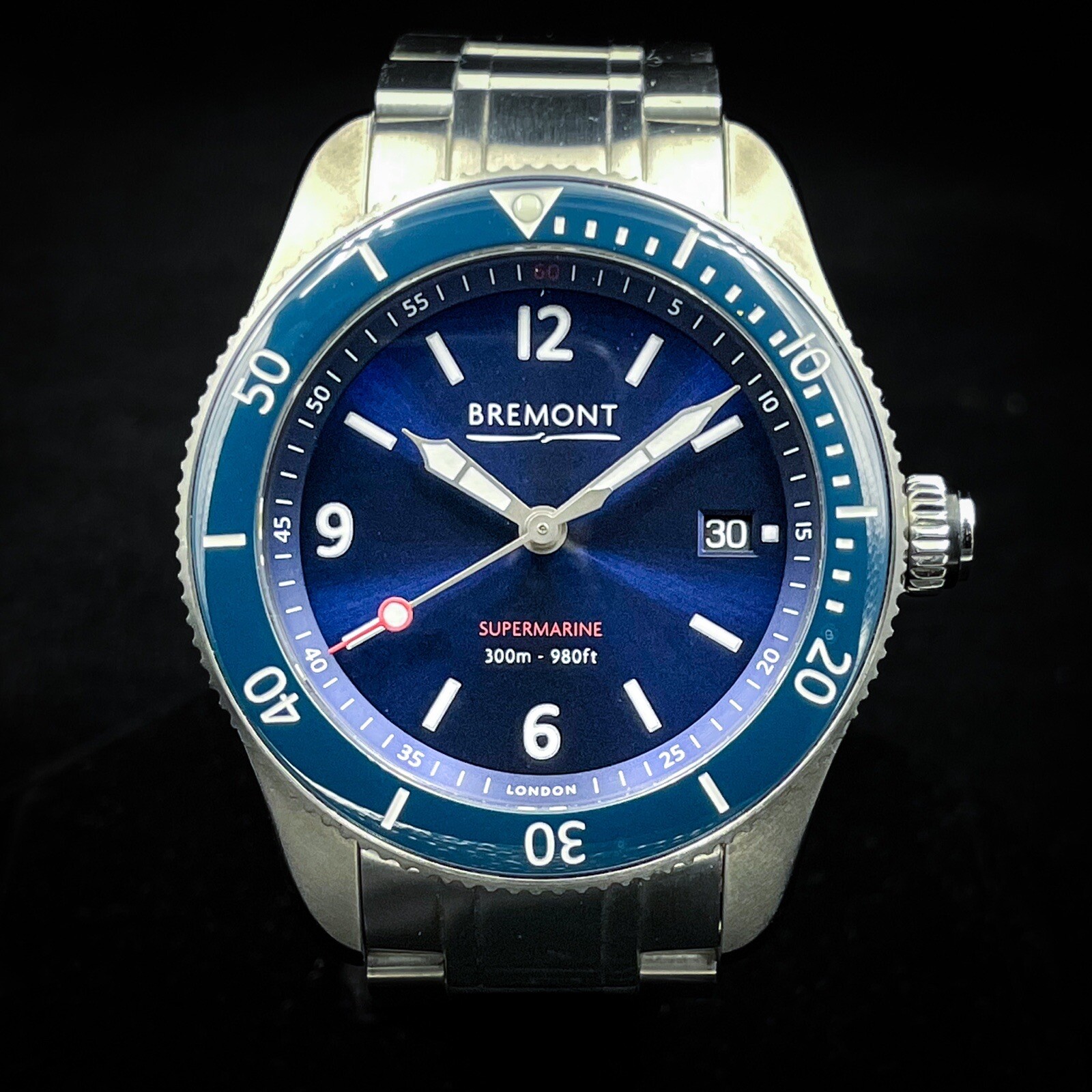 Bremont S300 – Blue Dial 40mm Mens Watch
