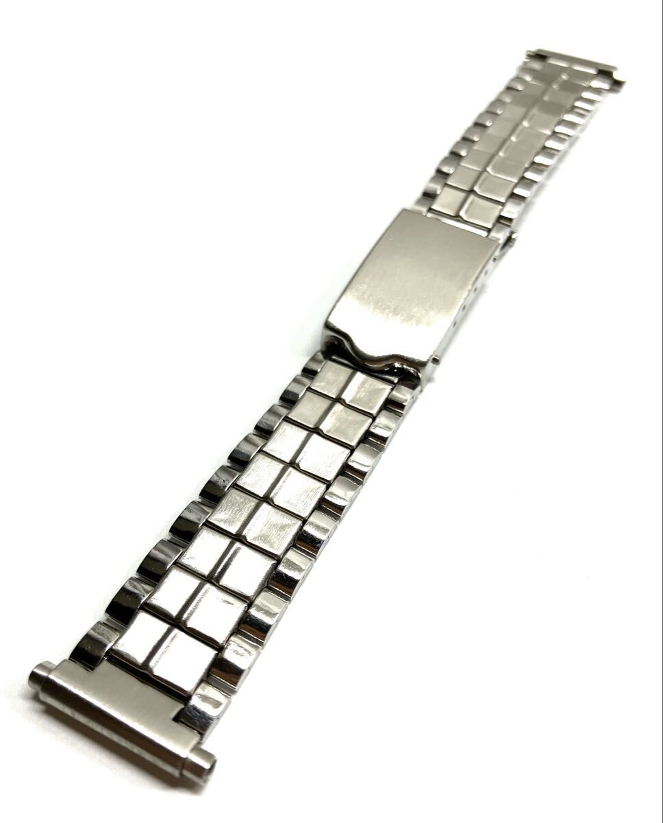 Stainless Steel Belt for Wristwatch Vintage Item 16.5 21mm Length Approximately