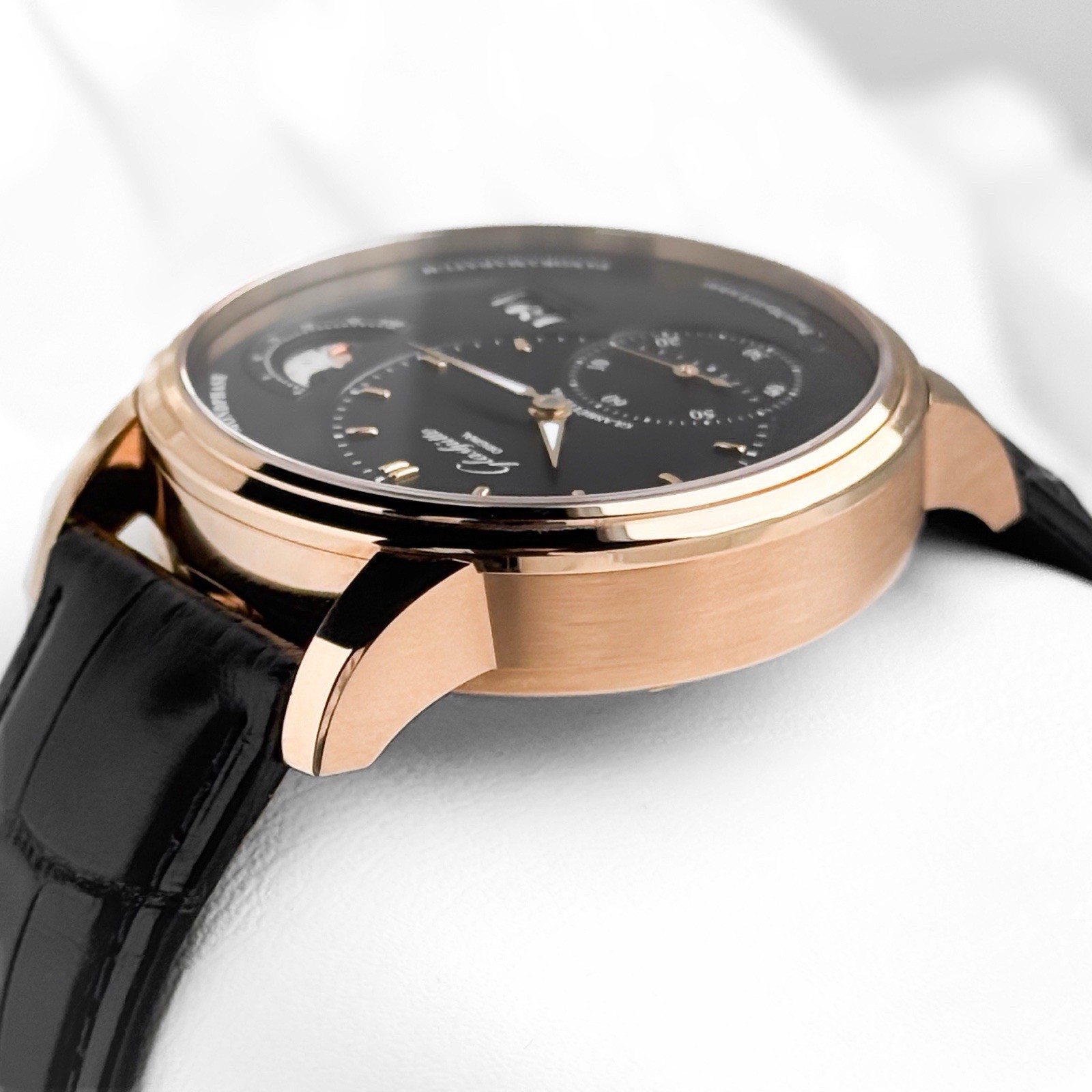 Glashutte Original 2026 PanoMaticLunar Rose Gold Black Dial 1-90-02-49-35-30