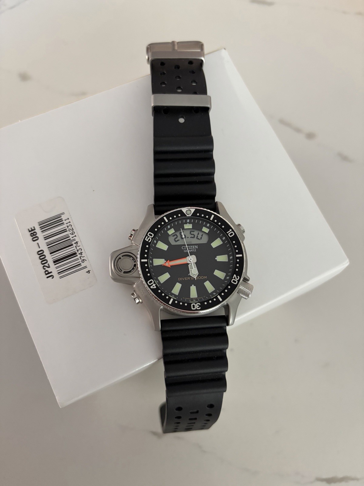 Citizen Promaster Aqualand JP2000-08E LK/NW Cond Single Owner B&P