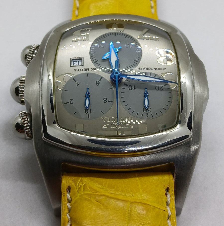 Vntg, Invicta, Lupah Zen, 4542, 46.5 mm, Gray Dial, Men, Read More Below!