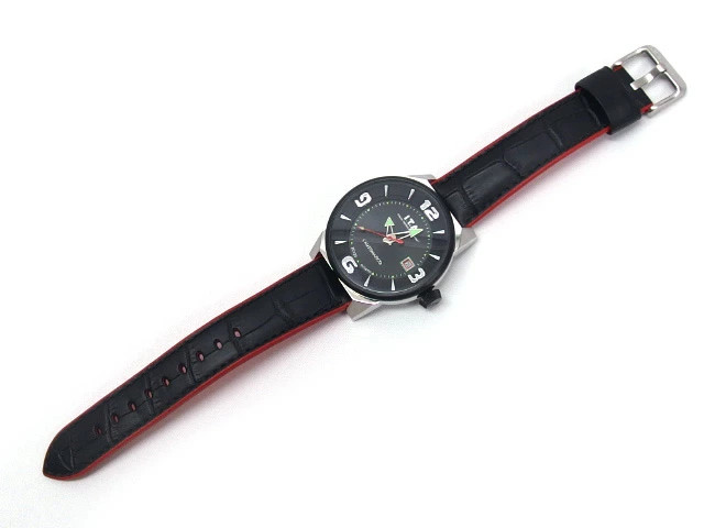 [B1R] ITA Automatico Mechanical Multi Hand Leather Strap Men’s Watch [x7s]