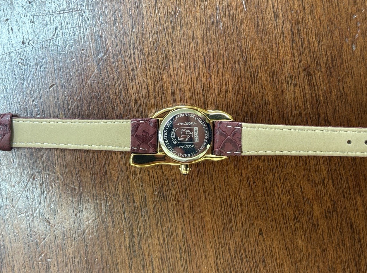 Lapont Dali Melting Watch 14k Gold Plated – Barely Used