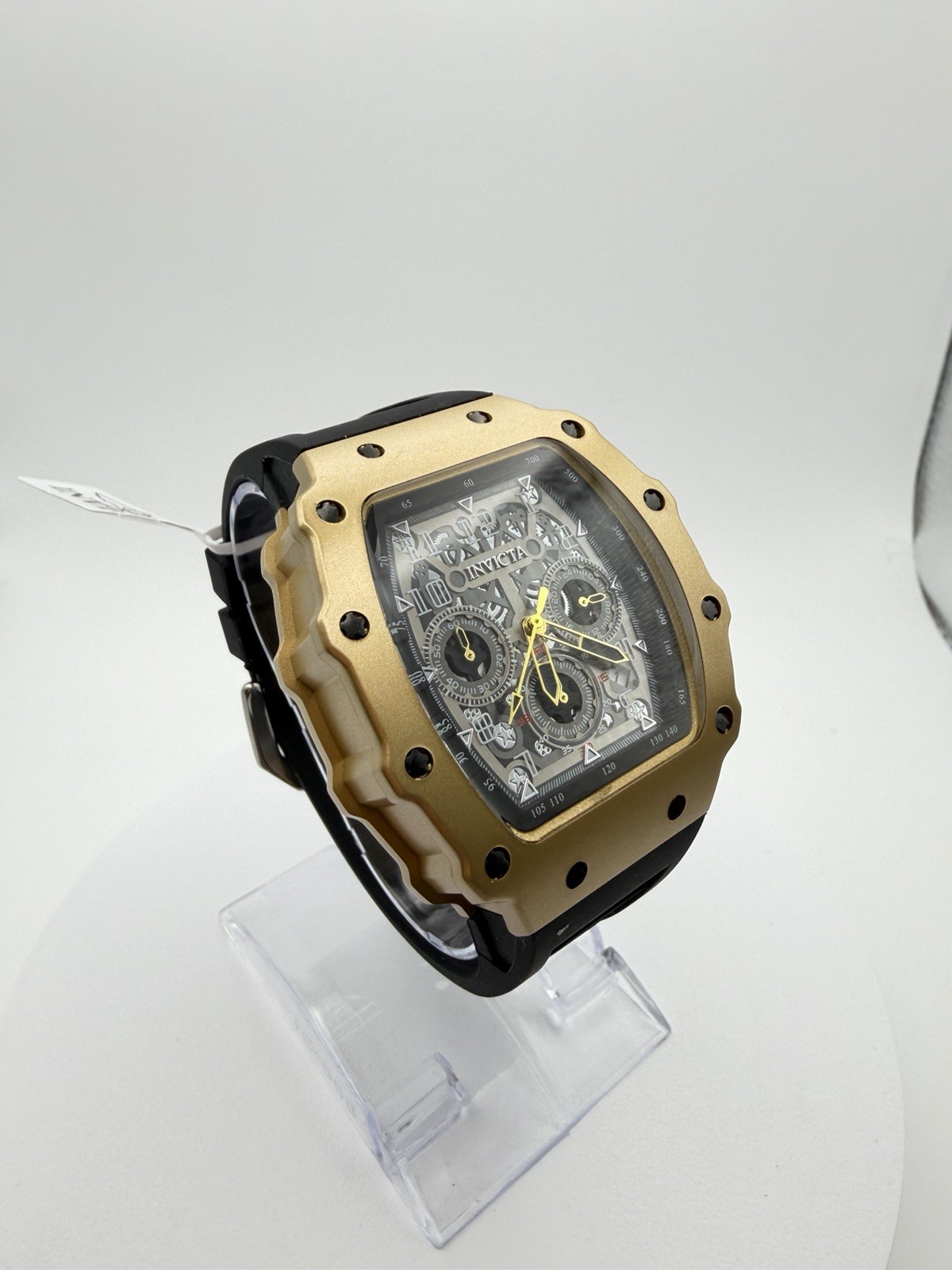 Invicta Cobra Kai Nitro Gen 69698 Men’s Chronograph Watch Gold Black 43mm