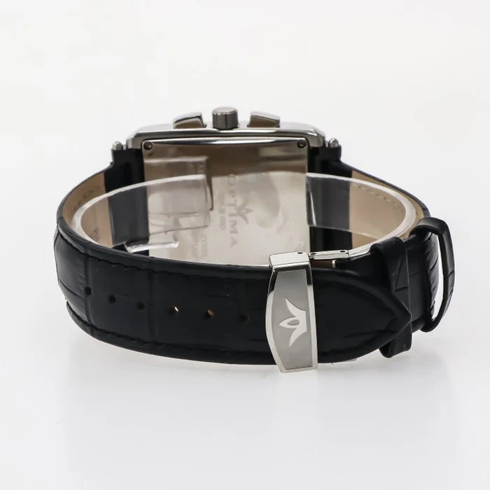 Optima – Swiss Made Chronograph – OSC218-SBL-1 Quartz Chronograph 38 x 48mm