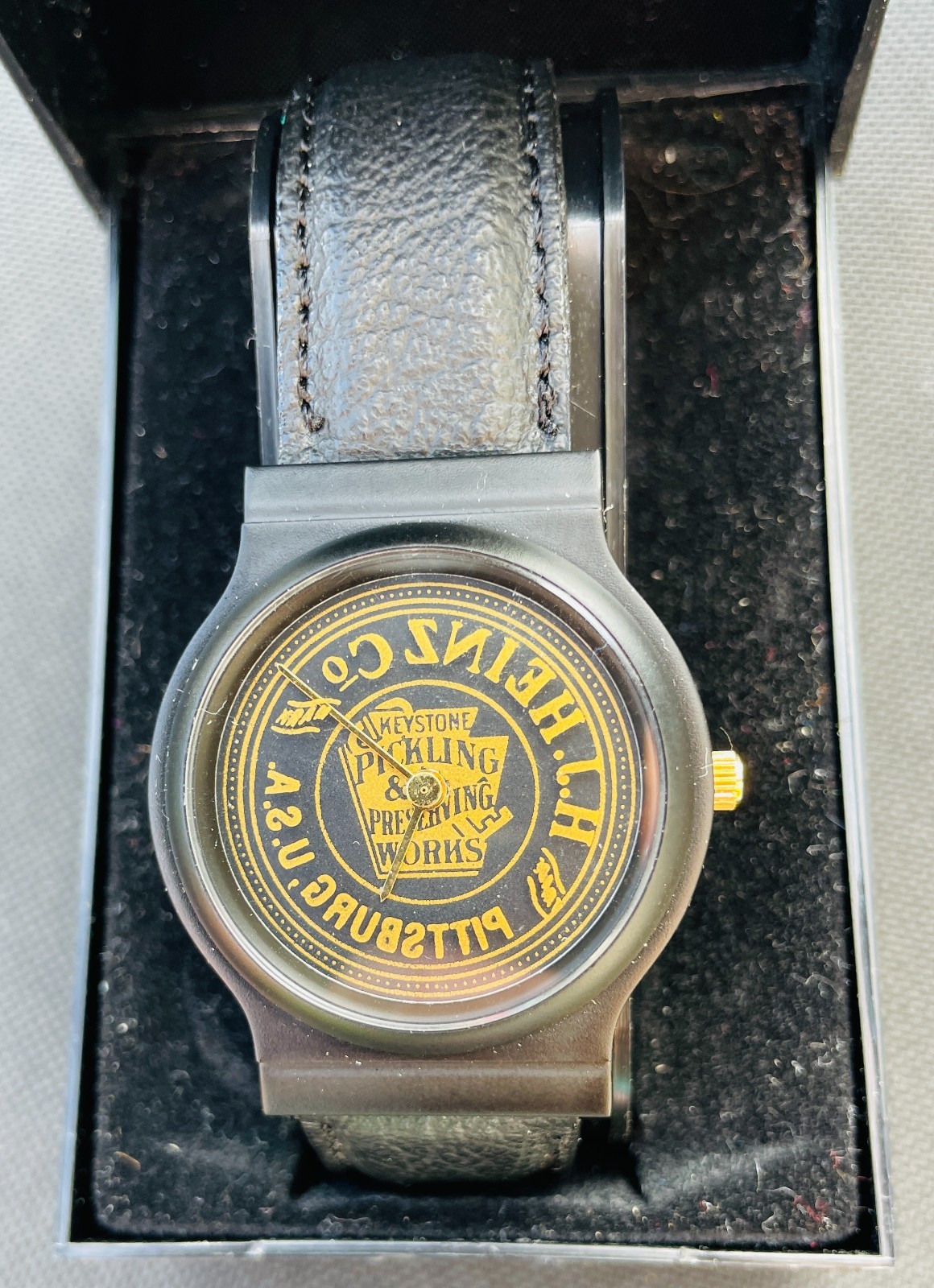 HJ Heinz Keystone Pickling Pittsburg Promotional Quartz Watch