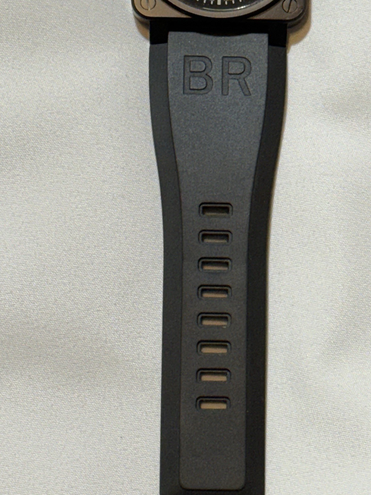 BELL & ROSS BR03-92-S Matte Black Ceramic and Stainless Steel w/ Box and Strap