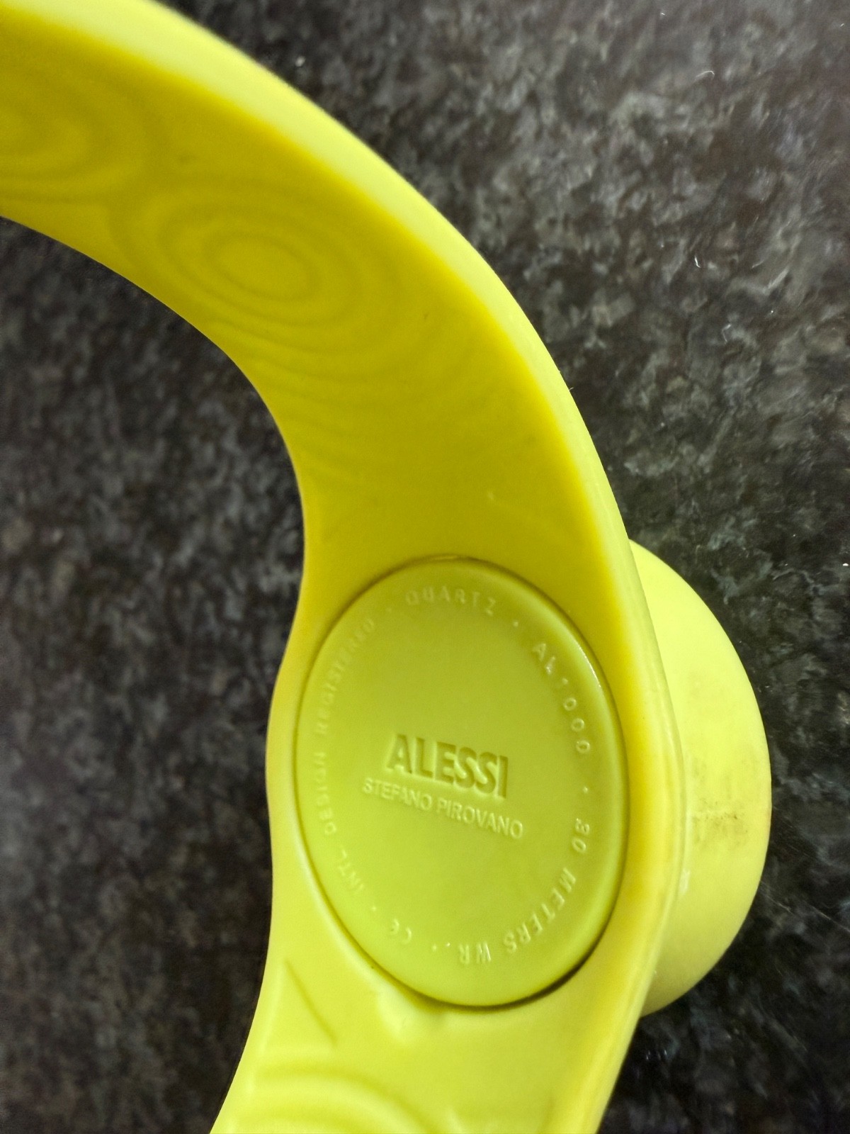 Alessi AL1000 Calumet Watch Stefano Pirovano Green/Orange Unisex WR to 30m