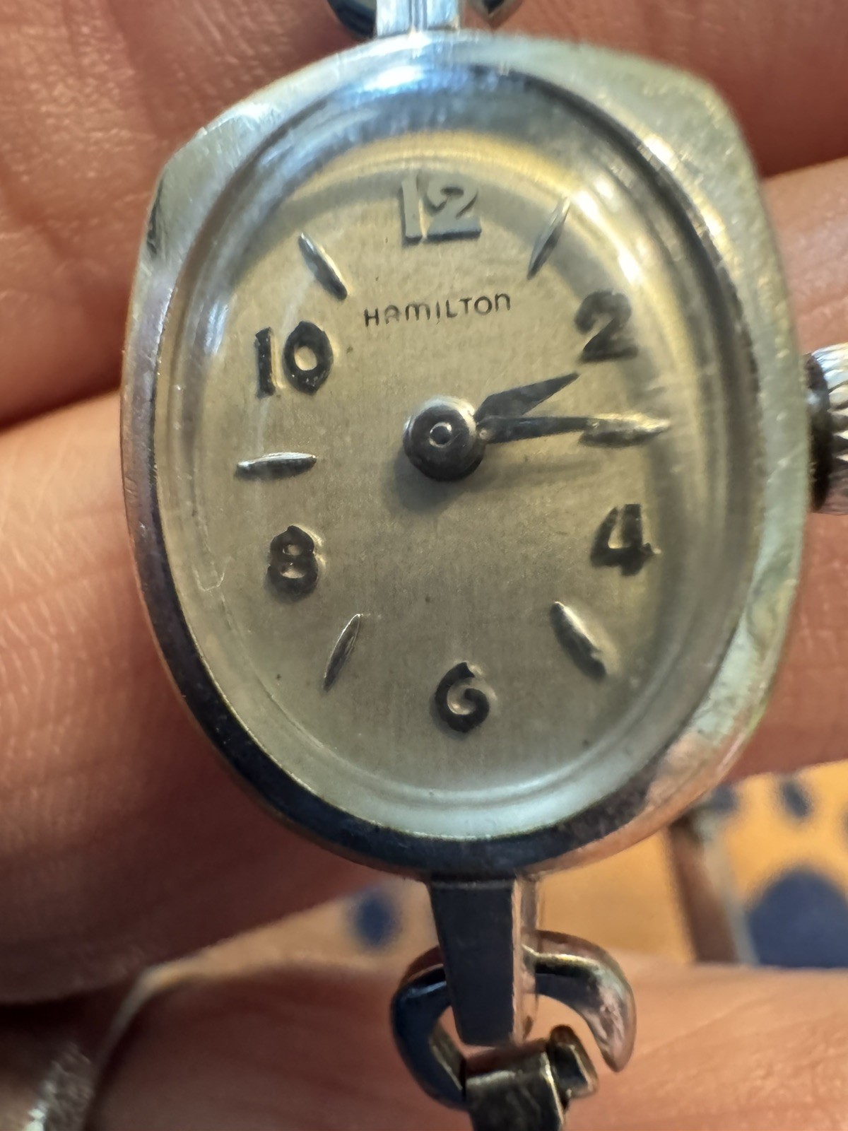 HAMILTON 17 JEWEL MANUAL WIND, CASE 10k gold filled