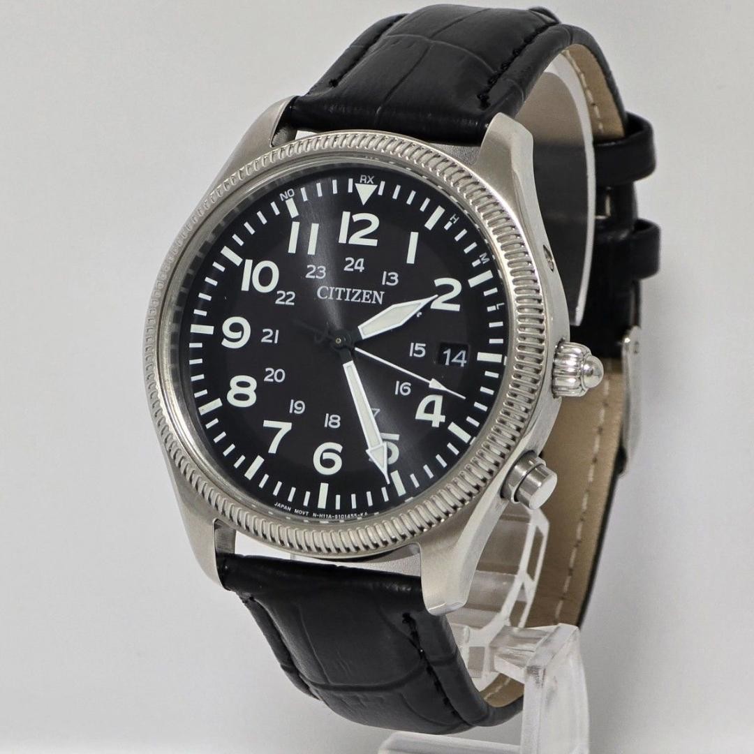 Citizen Solar H11A-S068517 Pilot Watch Black Japan 0714212