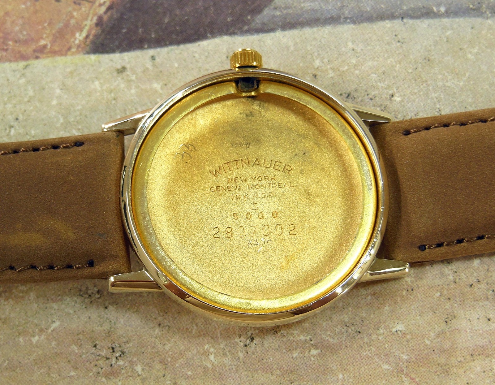 1960’s Vintage WITTNAUER, Stunning SILVER Dial, Serviced, WARRANTY