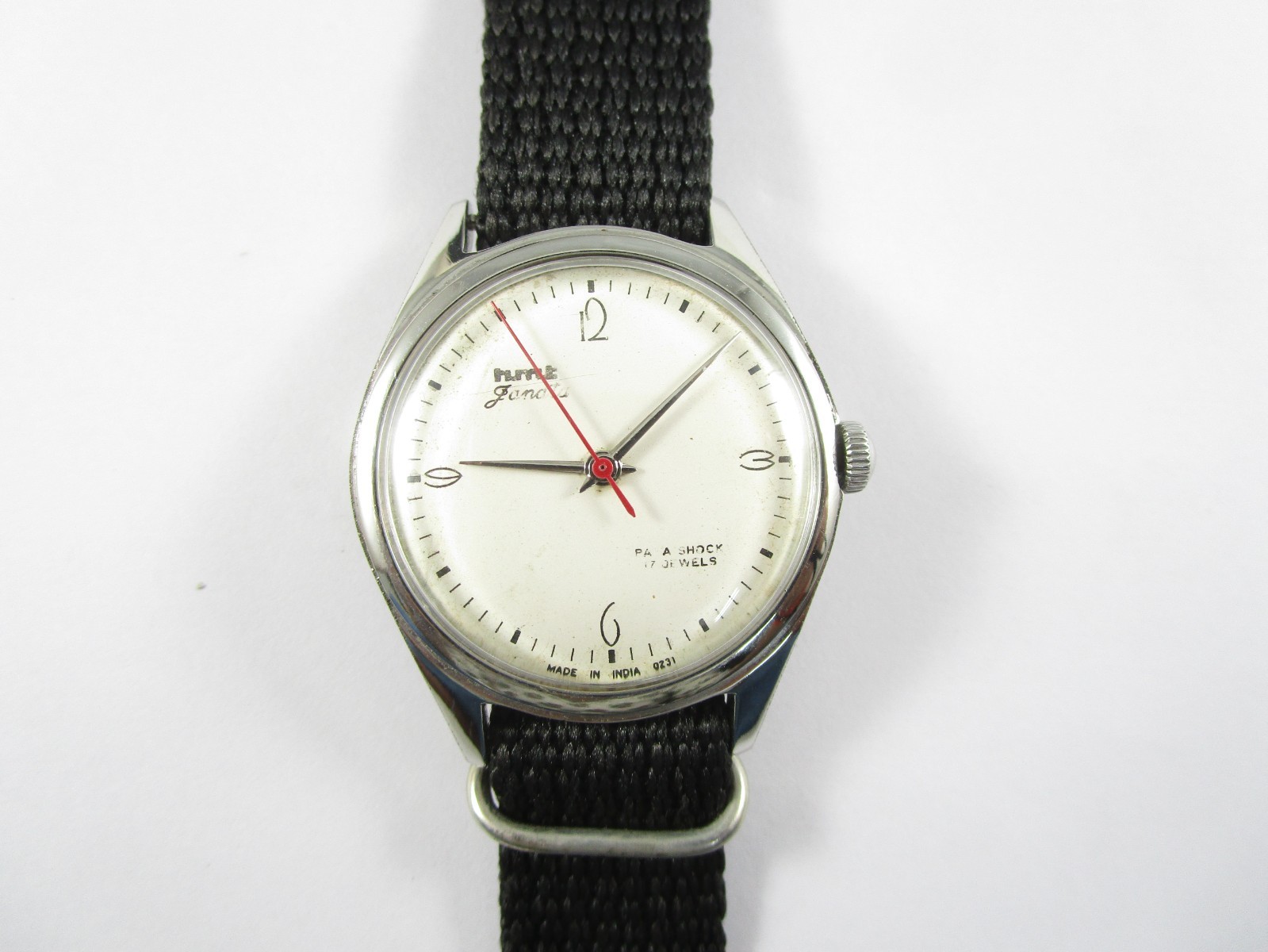 Vintage HMT JANATA Para Shock 17 Jewels Hand-Winding Pre-Owned Men’s Watch#S19