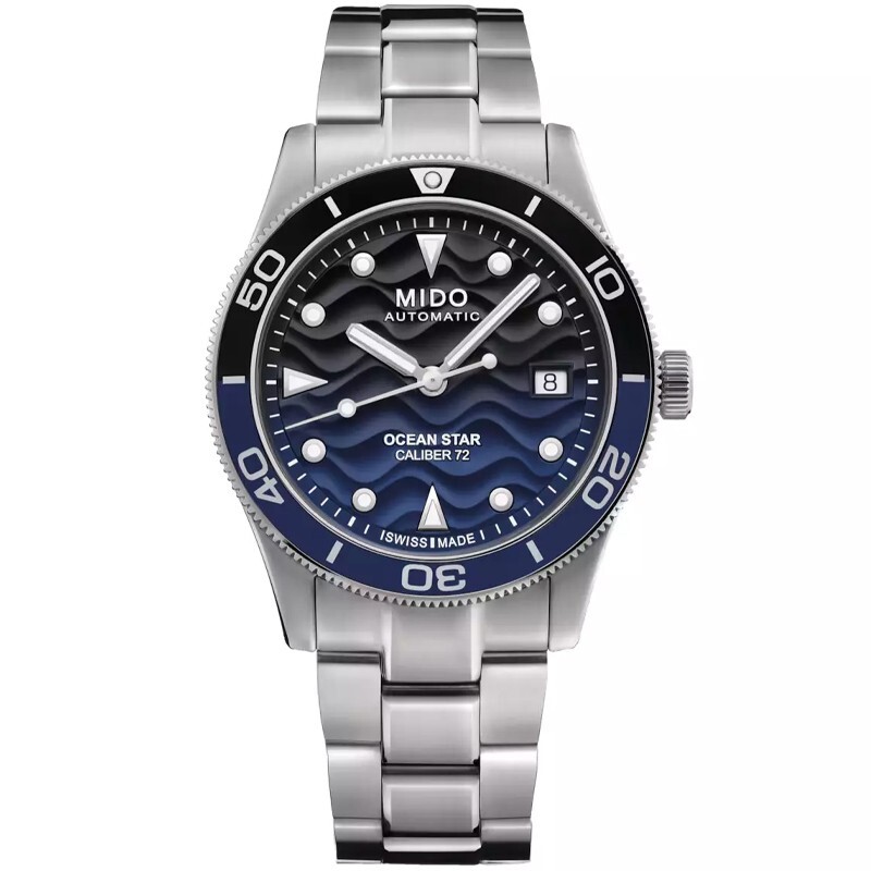 New Mido Ocean Star 39MM Blue Gradient Dial Men’s Watch M026.907.11.041.00
