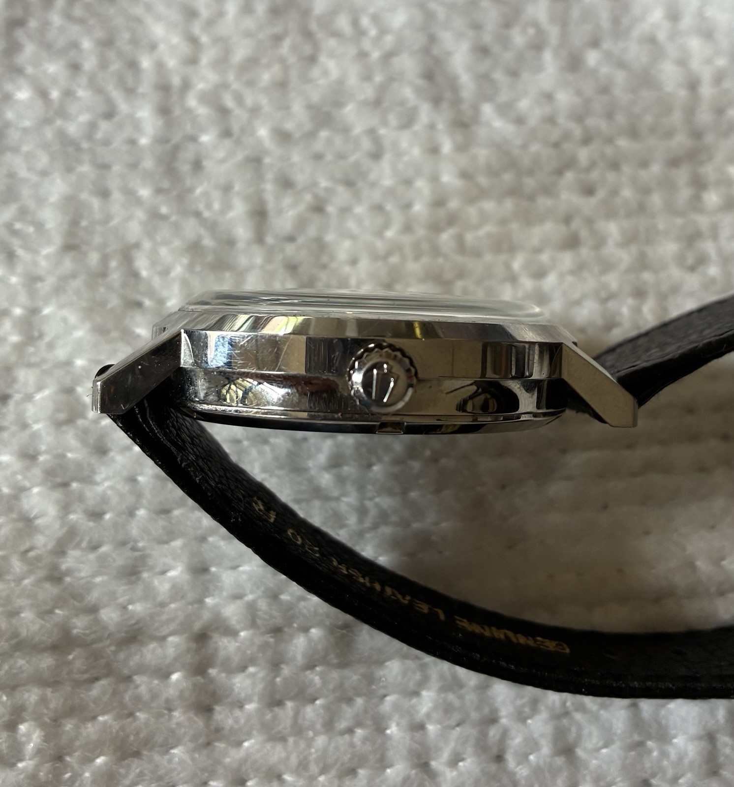 Bulova Aerojet Automatic, Date, Blue Sunray Dial Men’s Watch, Used