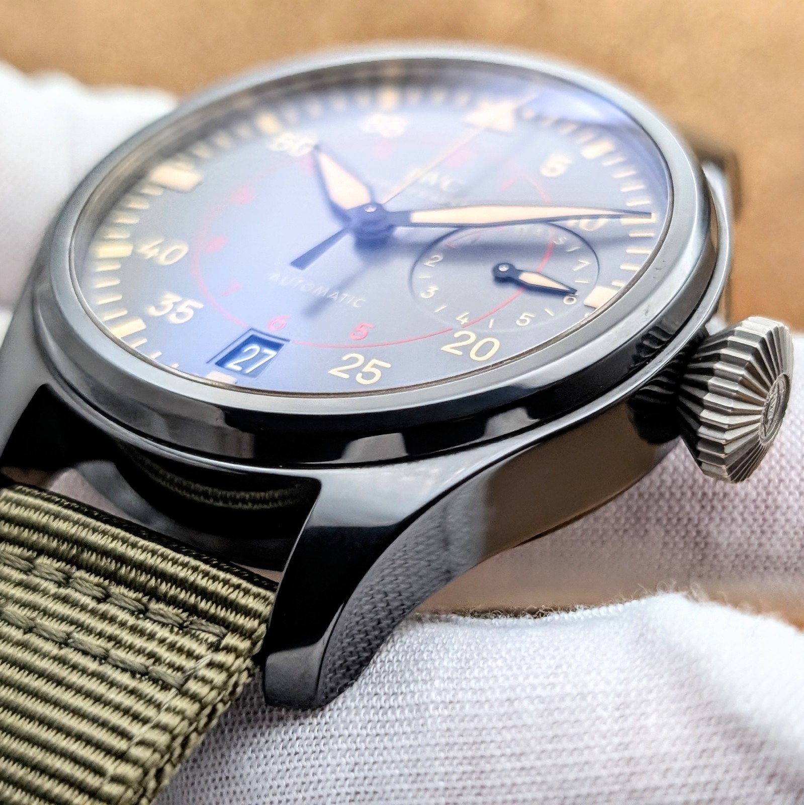 IWC Big Pilot Top Gun Miramar Automatic Ceramic 48.6mm Watch IW501902 B/P