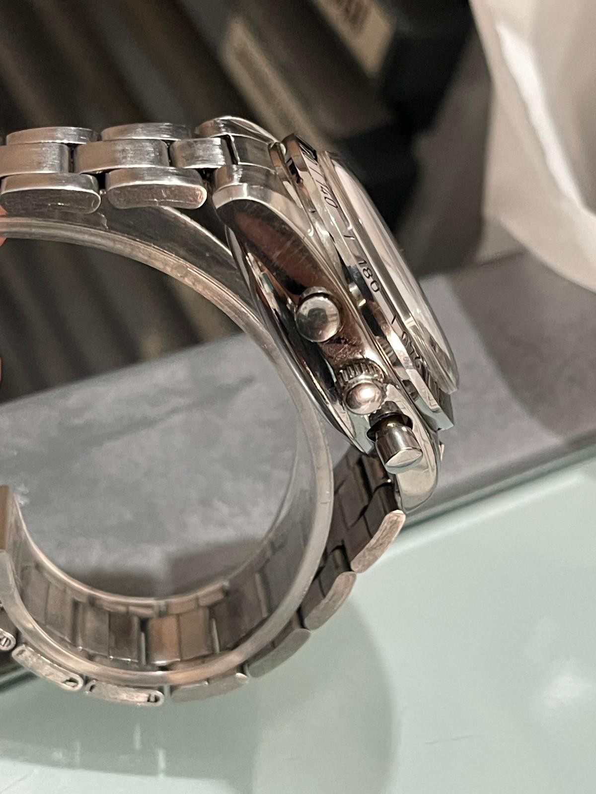 DPW Military Chronograph Automatic Lemania 5100 TRICOLOR ARROWS
