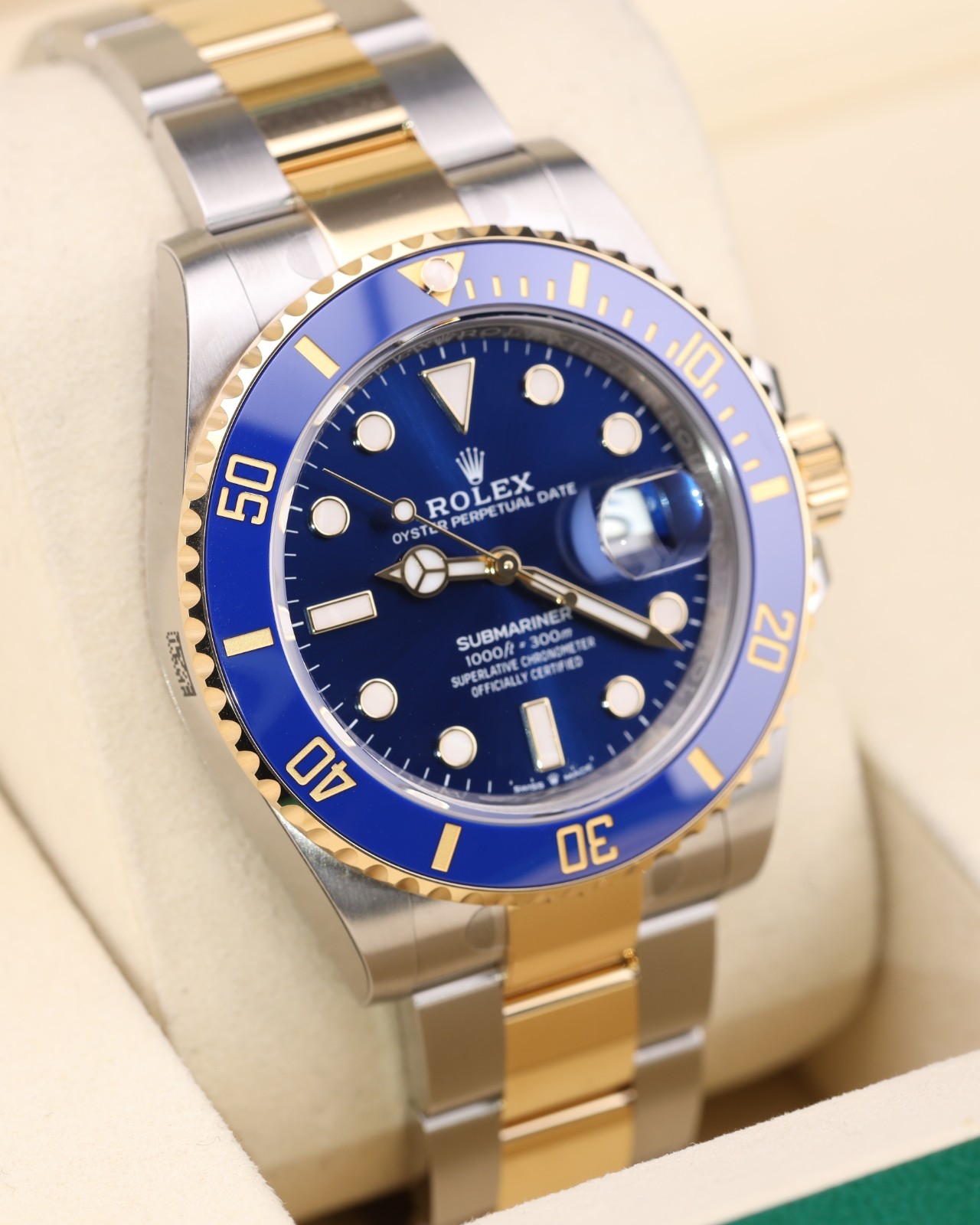 June 2026 Factory Stickers Rolex Submariner Date 41 Bluesy Blue Dial 126613LB