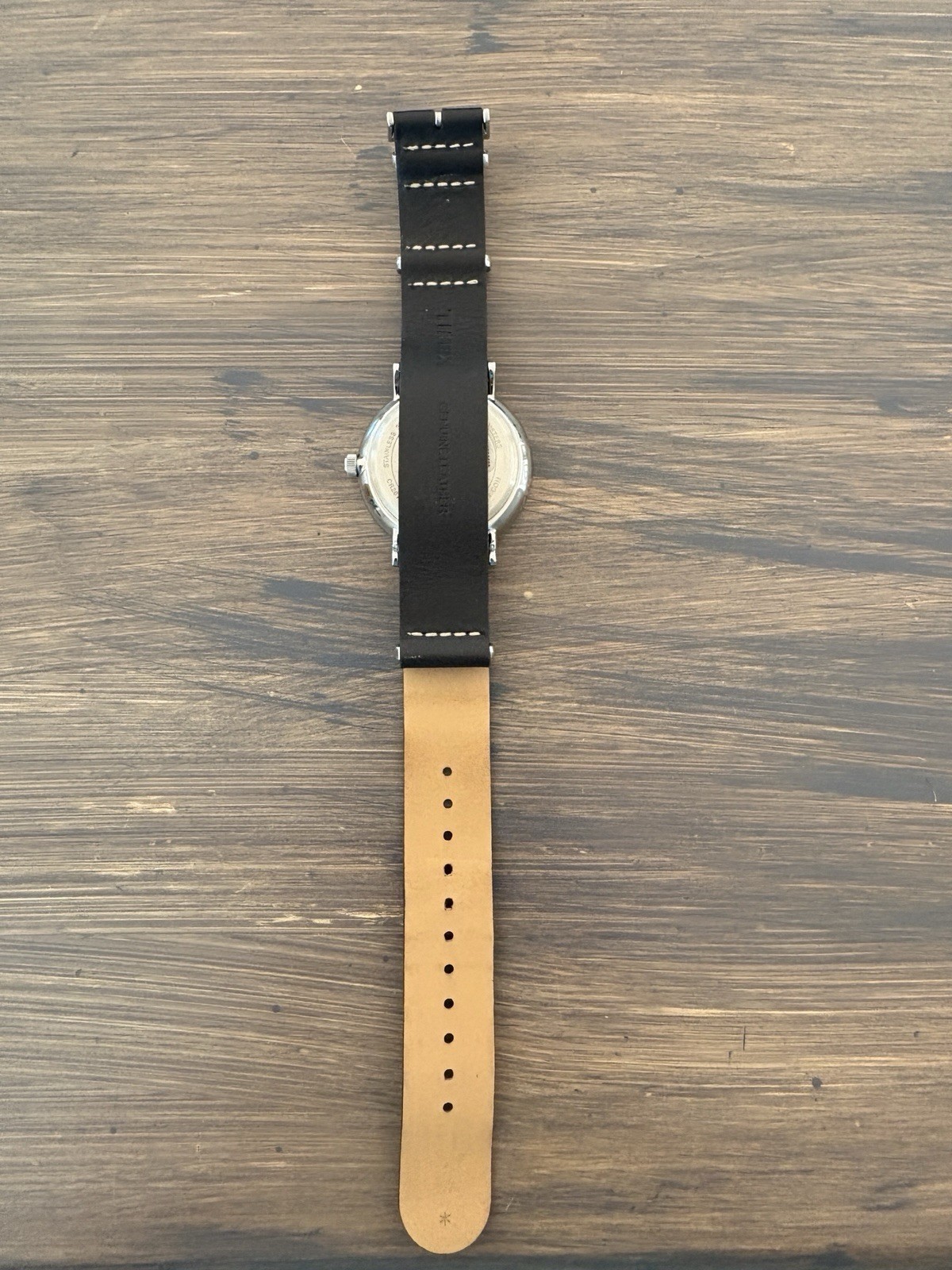 Timex Men’s Southview 41mm Black/Black Leather Strap Watch TW2R28600
