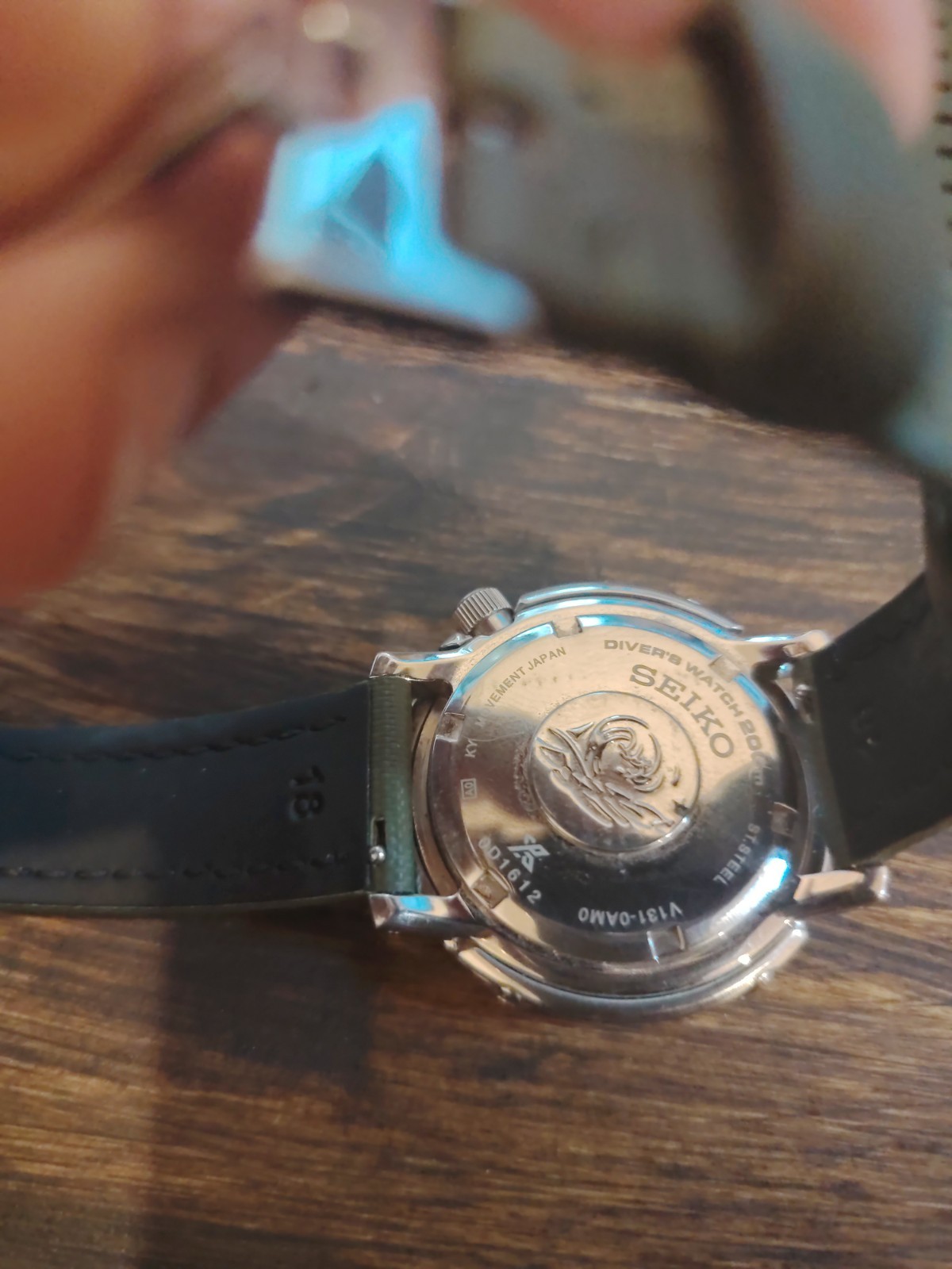 Seiko Mini Tuna SUT405P1 Solar Powered 38mm watch Safari Edition