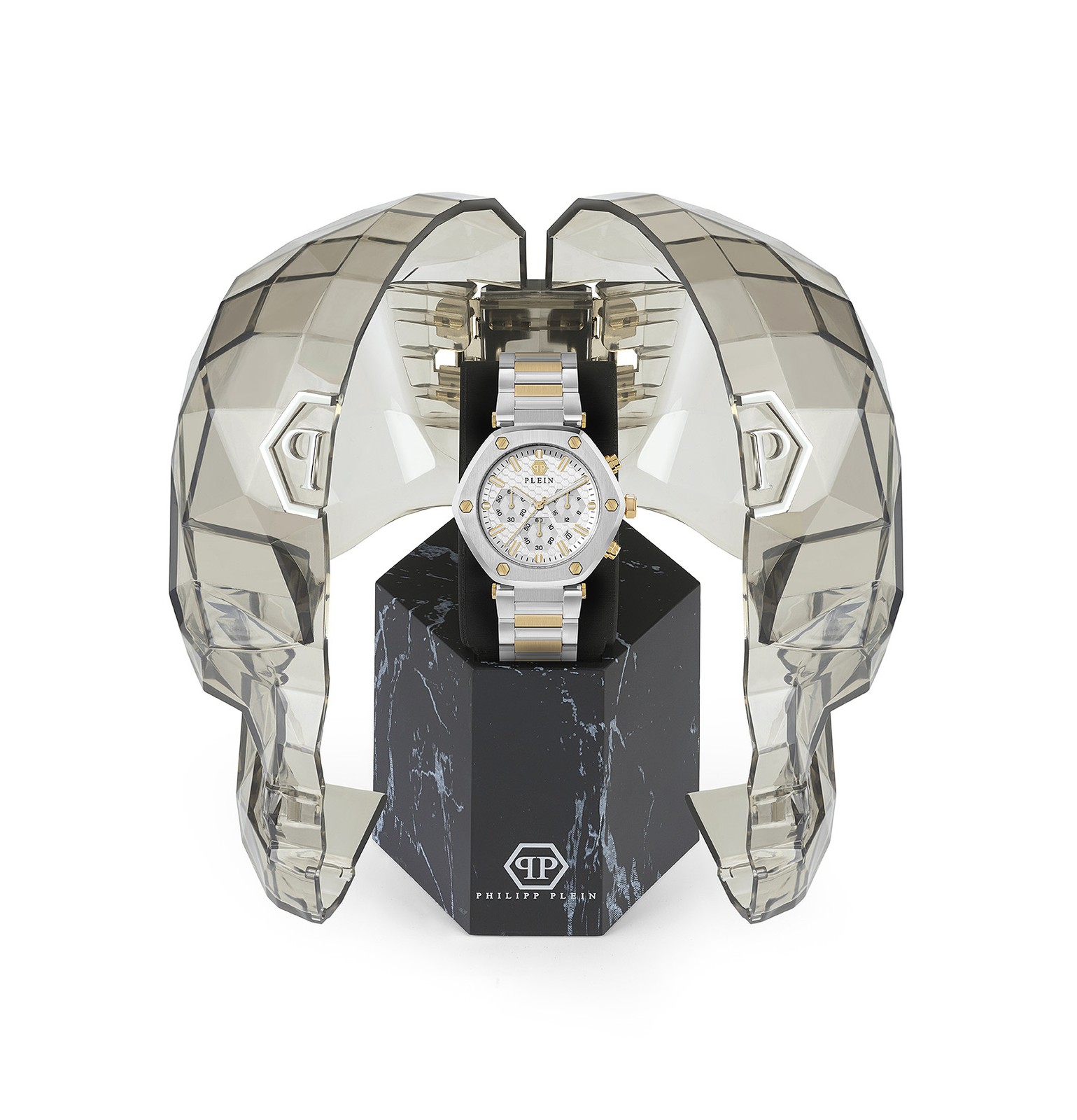 Philipp Plein Multicolour Mens Chronograph Watch The Hexagon Chrono PWZBA0423