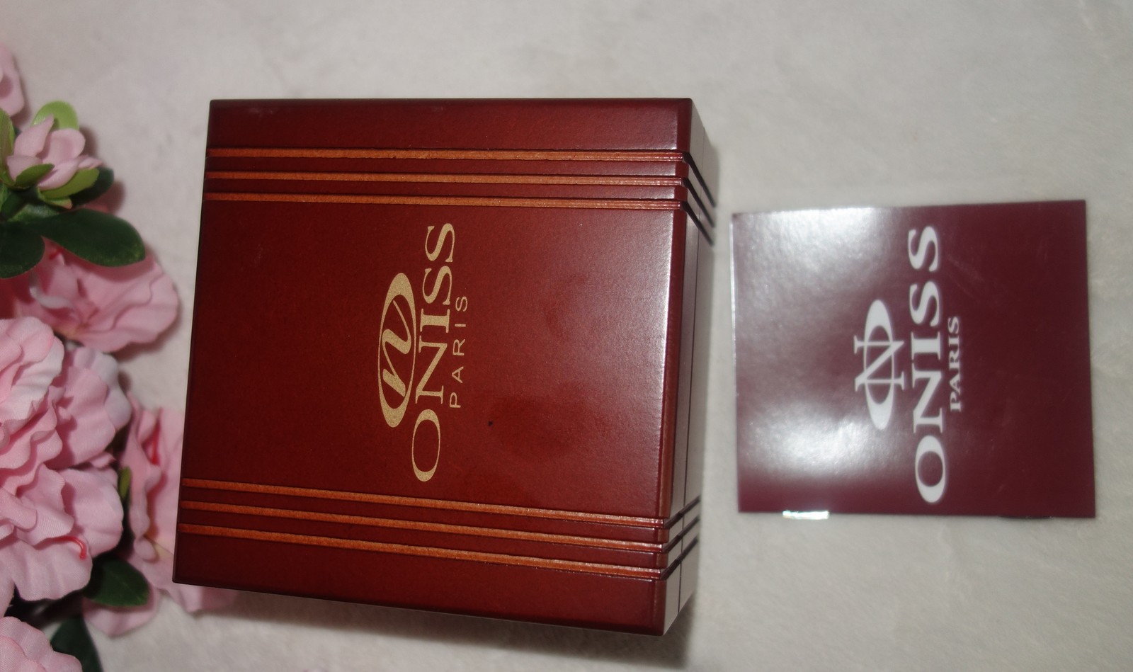 Oniss Paris Ceramic Watch Saphire Crystal Swiss Movement white /silver new $795