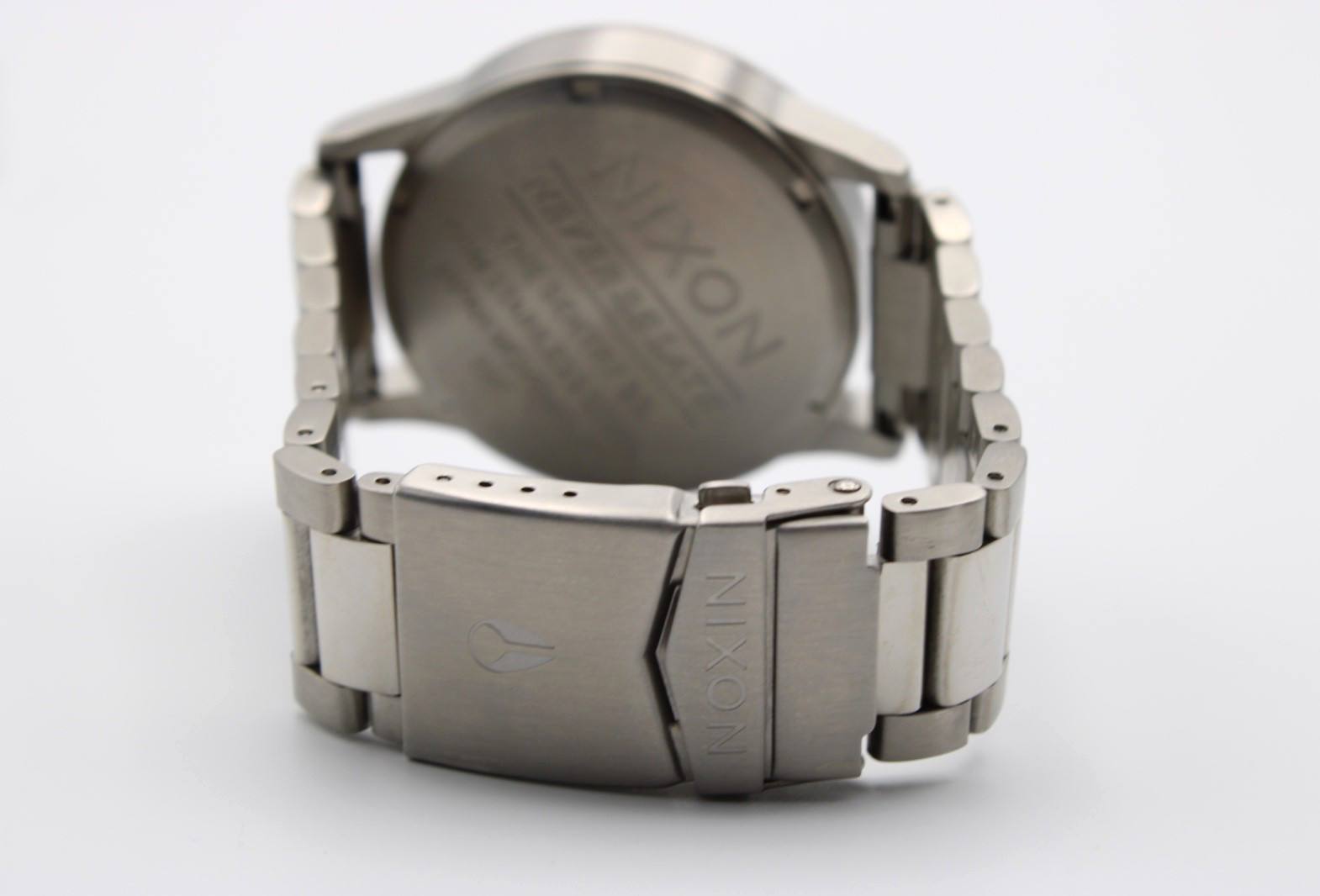 Nixon Sentry 42mm A356-1696 Stainless Steel Green Sunray Quartz