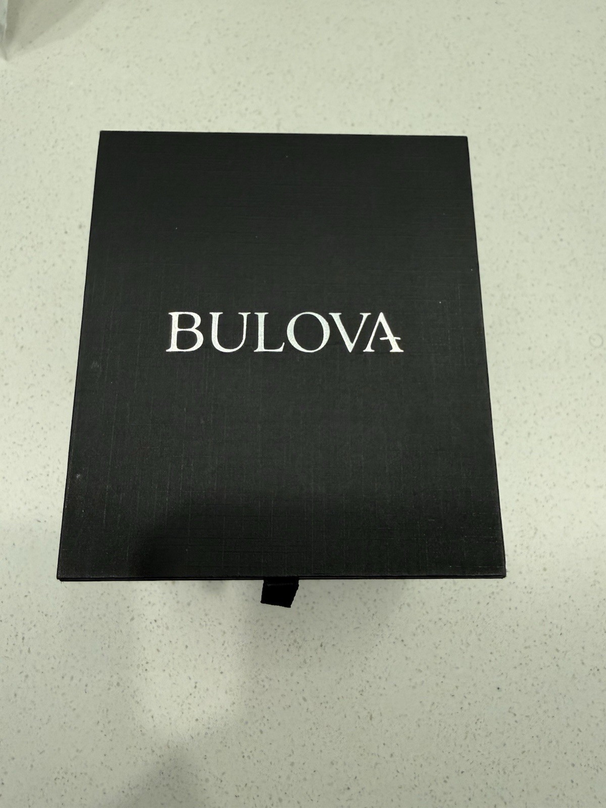Bulova Phantom Mens Crystal Quartz Silver Stainless Steel Watch 42 MM 96B235