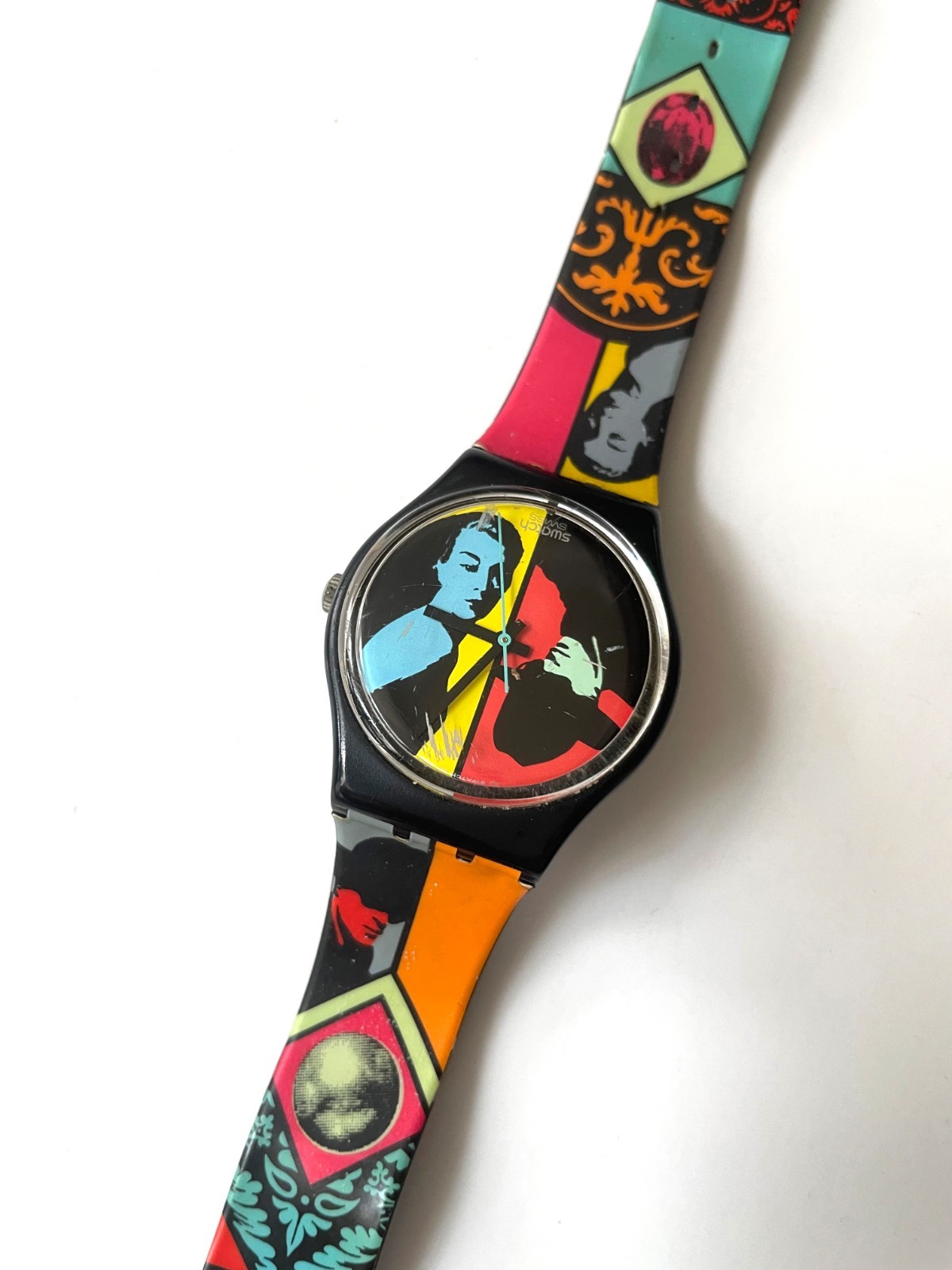 Swatch Watch | Vintage 1988 | Rare | “Coloured Love” #755