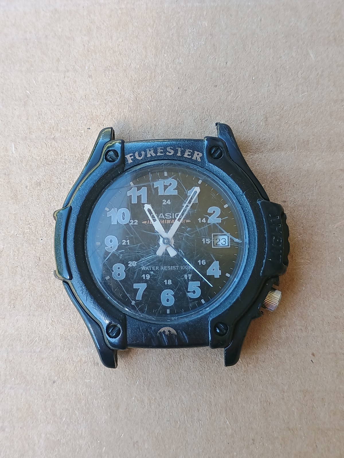 Lot Of 2 Men’s Casio Forester Watches W/ New Batteries – See Description- As-Is